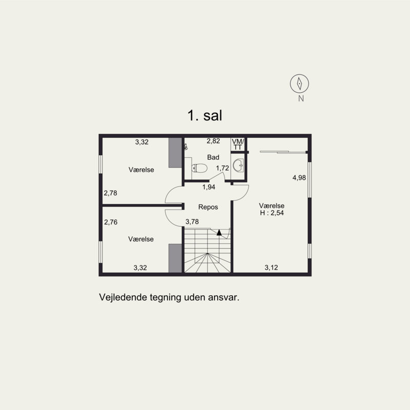 Plantegninger billede af Gustav Holms Vej 6, Risvangen, 8200 Aarhus N
