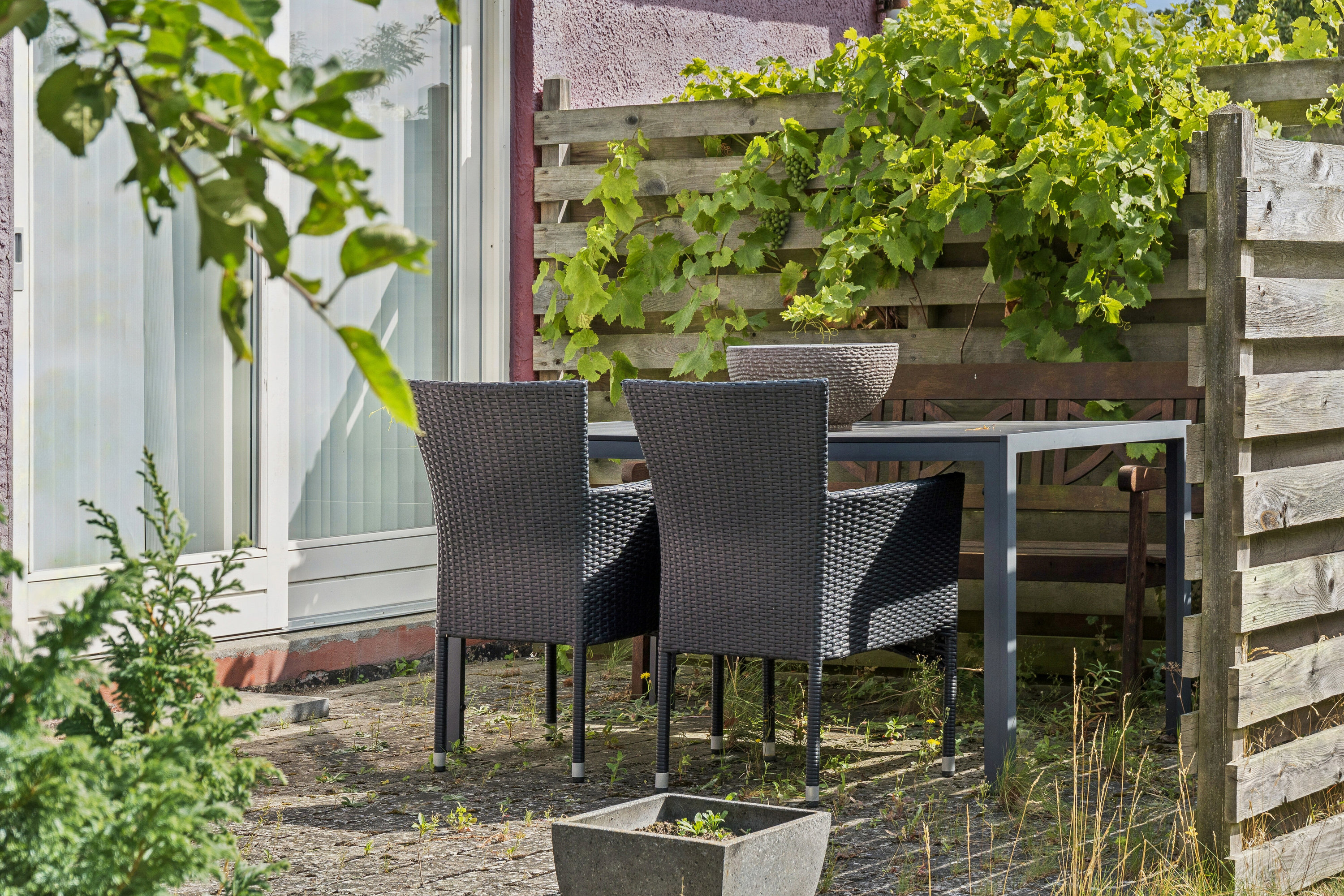 Fremhævet terrasse billede i fuldskærmstilstand. Billede af Skåninggårdsvej 12, Kregme, 3300 Frederiksværk