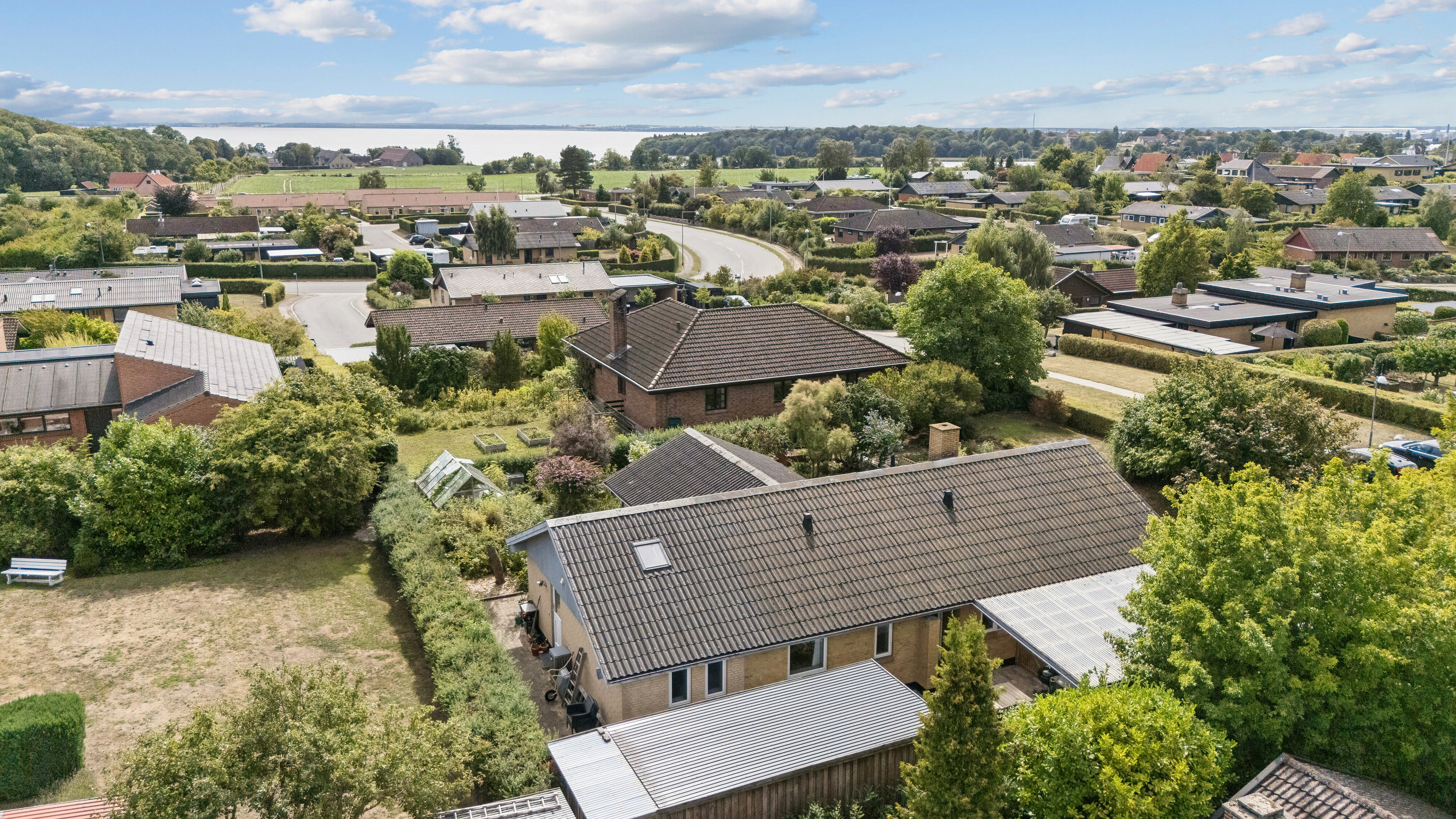 Fremhævet luftfoto billede i fuldskærmstilstand. Billede af P C Skovgaards Vej 10, 4760 Vordingborg