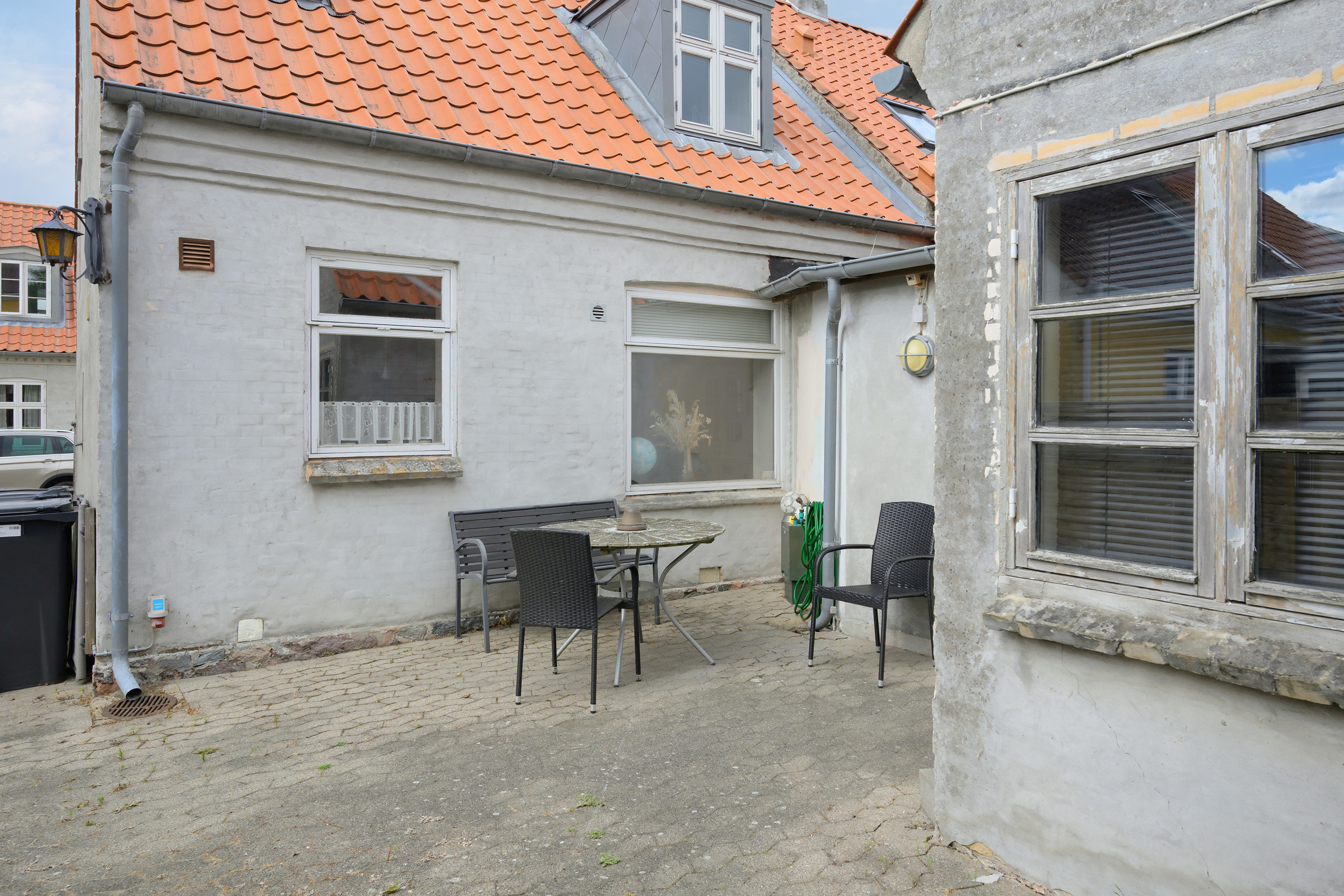 Fremhævet terrasse billede i fuldskærmstilstand. Billede af Søvej 66, 4800 Nykøbing F