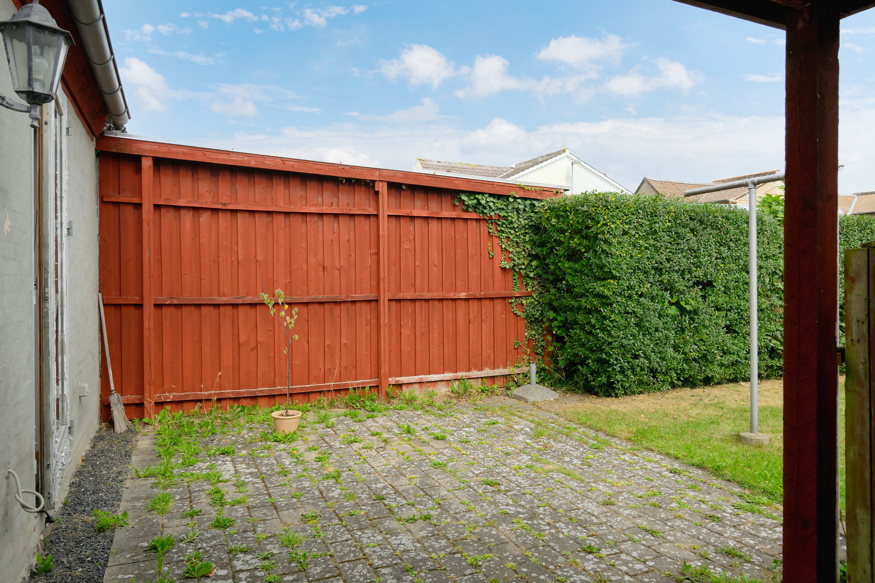 Fremhævet terrasse billede i fuldskærmstilstand. Billede af Søvej 66, 4800 Nykøbing F