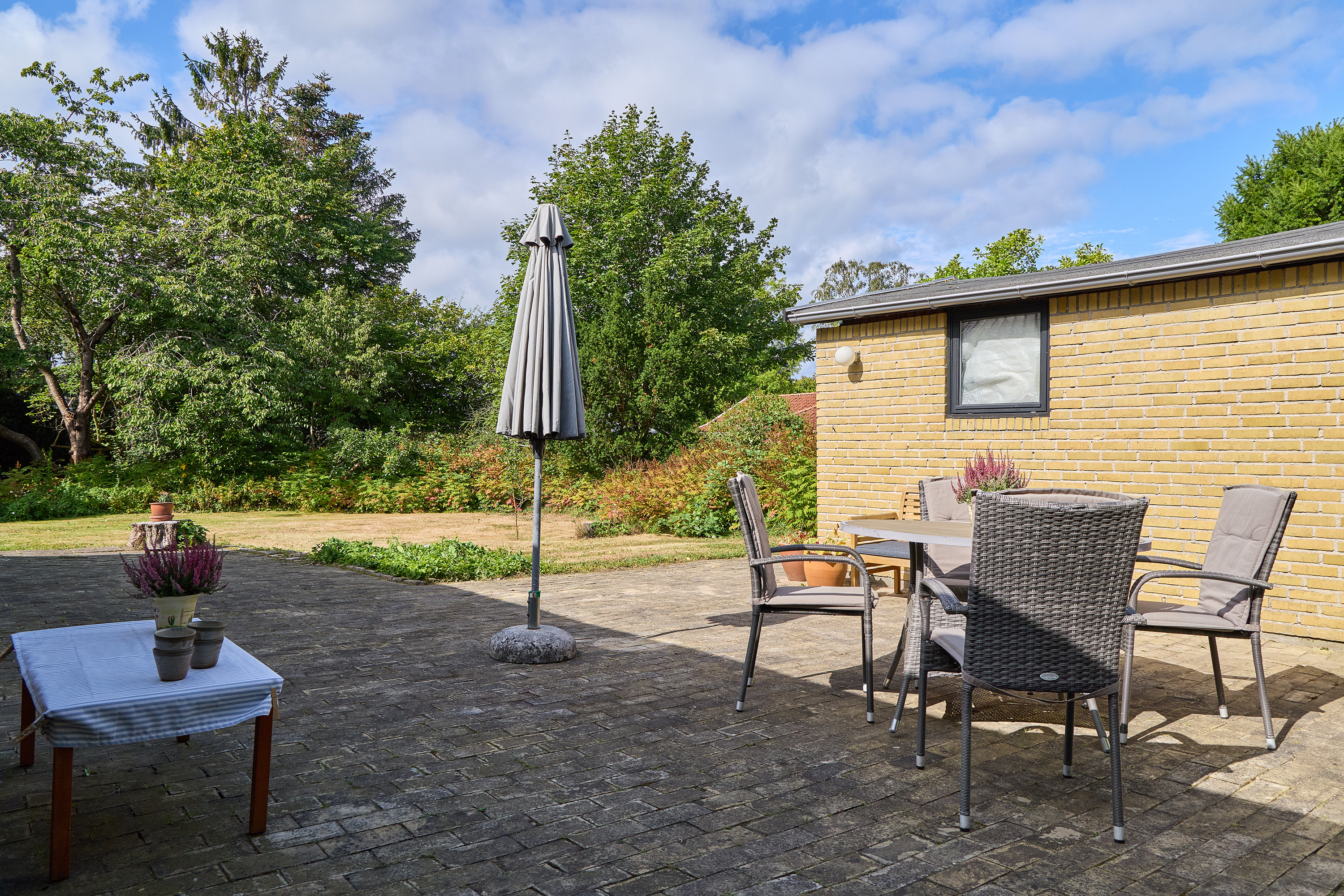 Fremhævet terrasse billede i fuldskærmstilstand. Billede af Parcelvej 13, 3250 Gilleleje