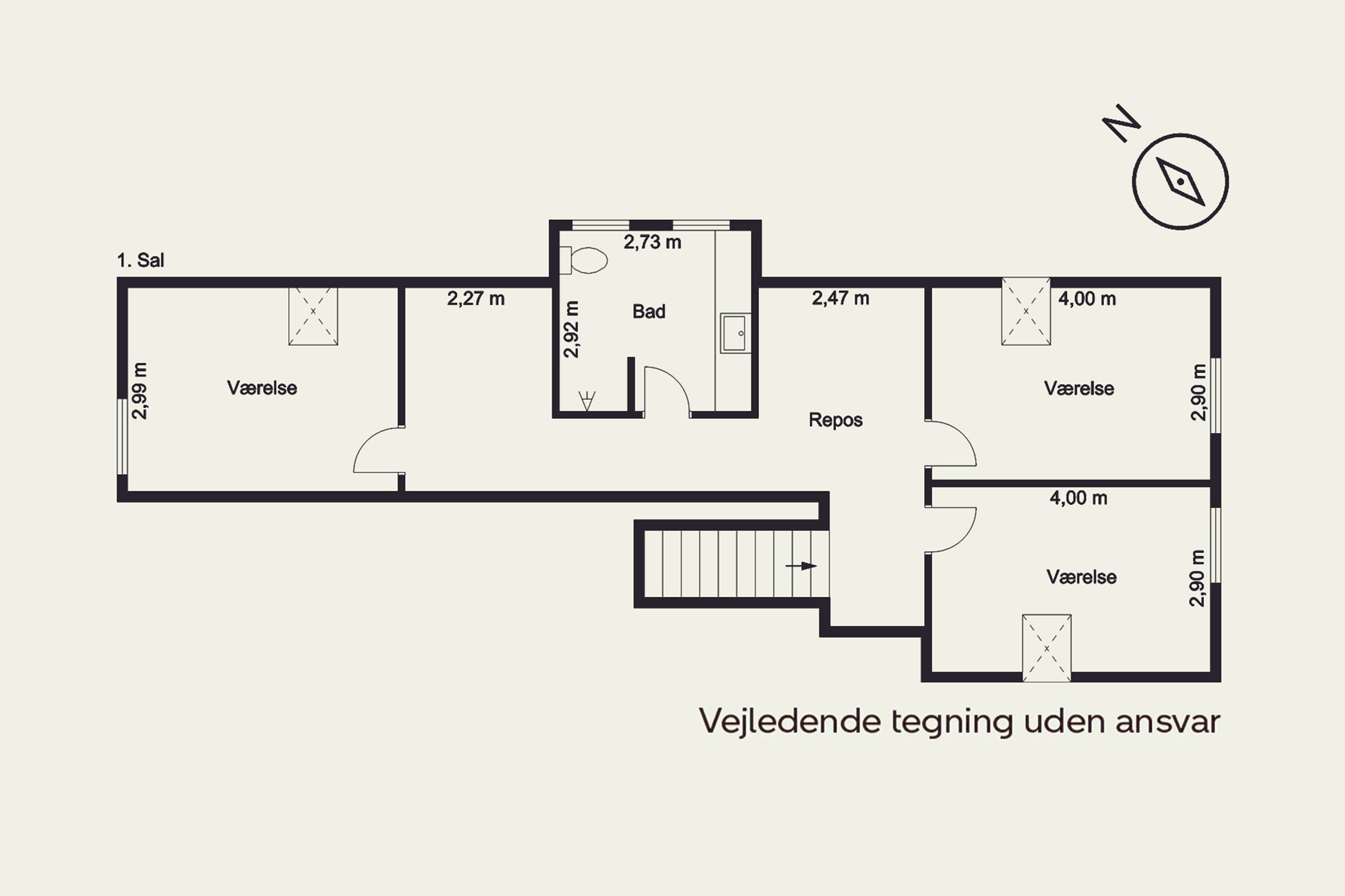 Plantegninger billede af Emiliedalen 51, Tirsbæk Bakker, 7120 Vejle Øst