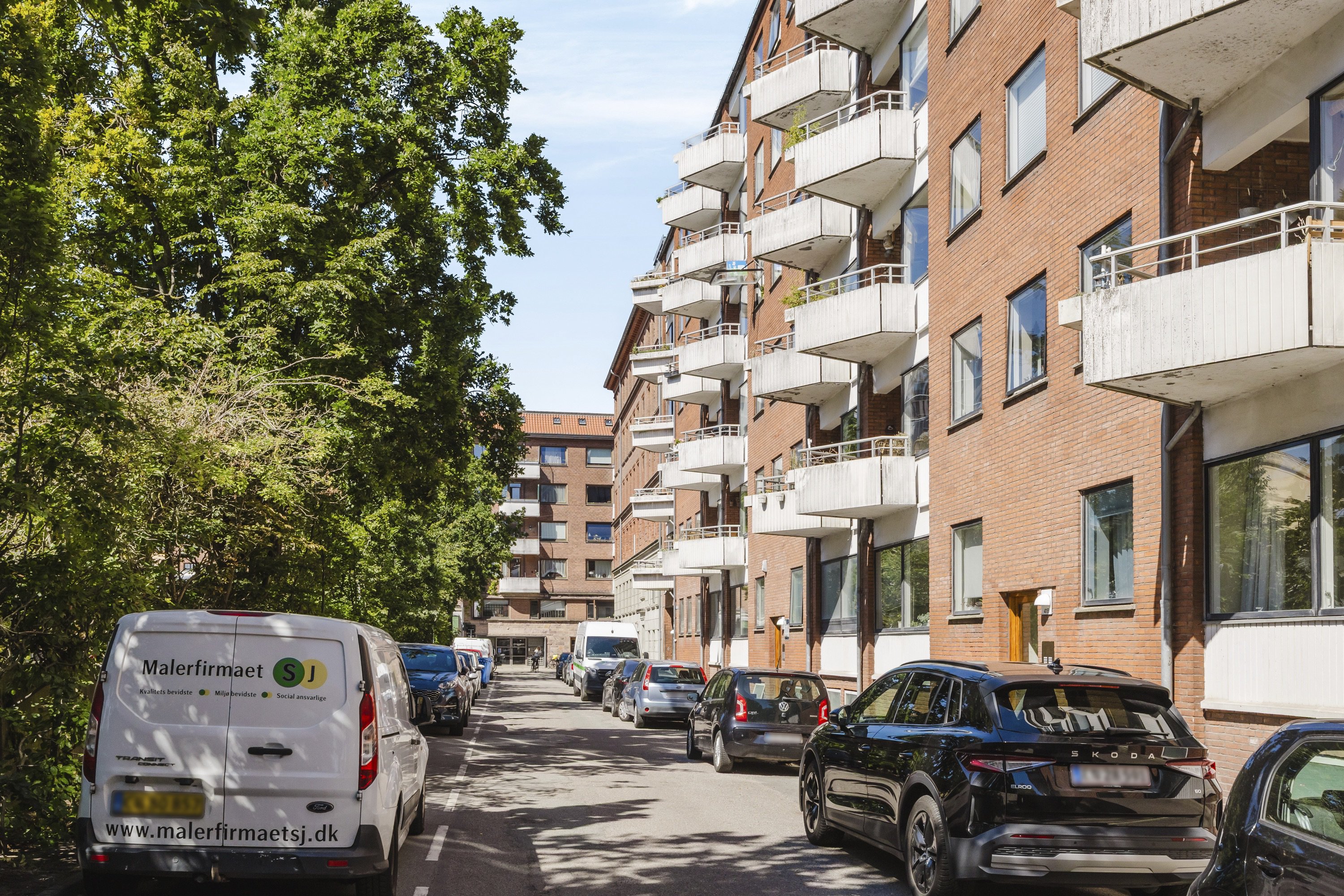 Fremhævet andet billede i fuldskærmstilstand. Billede af Sortedam Dossering 41C, 3. mf., 2200 København N