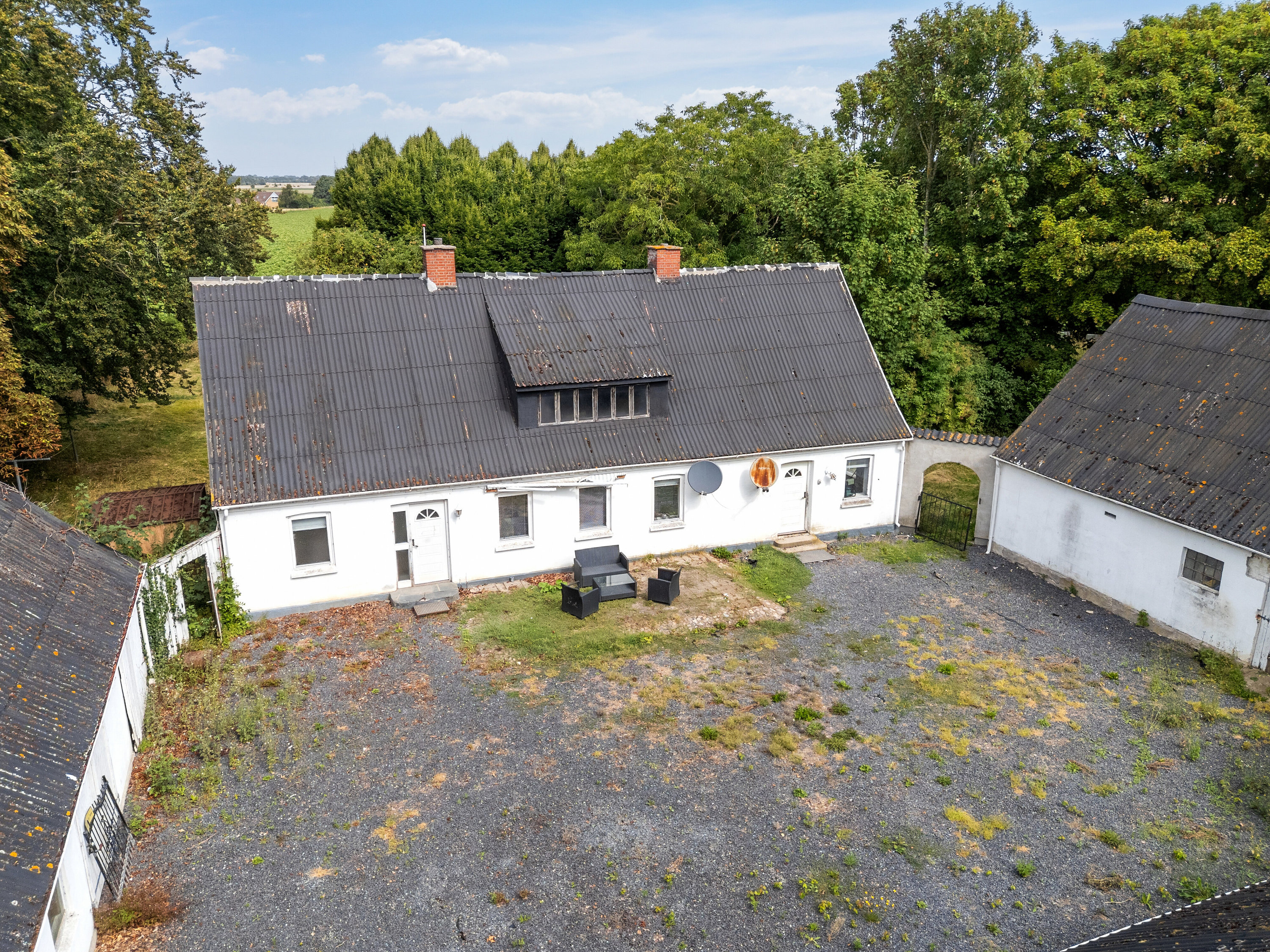 Fremhævet set fra vejen billede i fuldskærmstilstand. Billede af Ørslevvej 11, Vedskølle, 4230 Skælskør