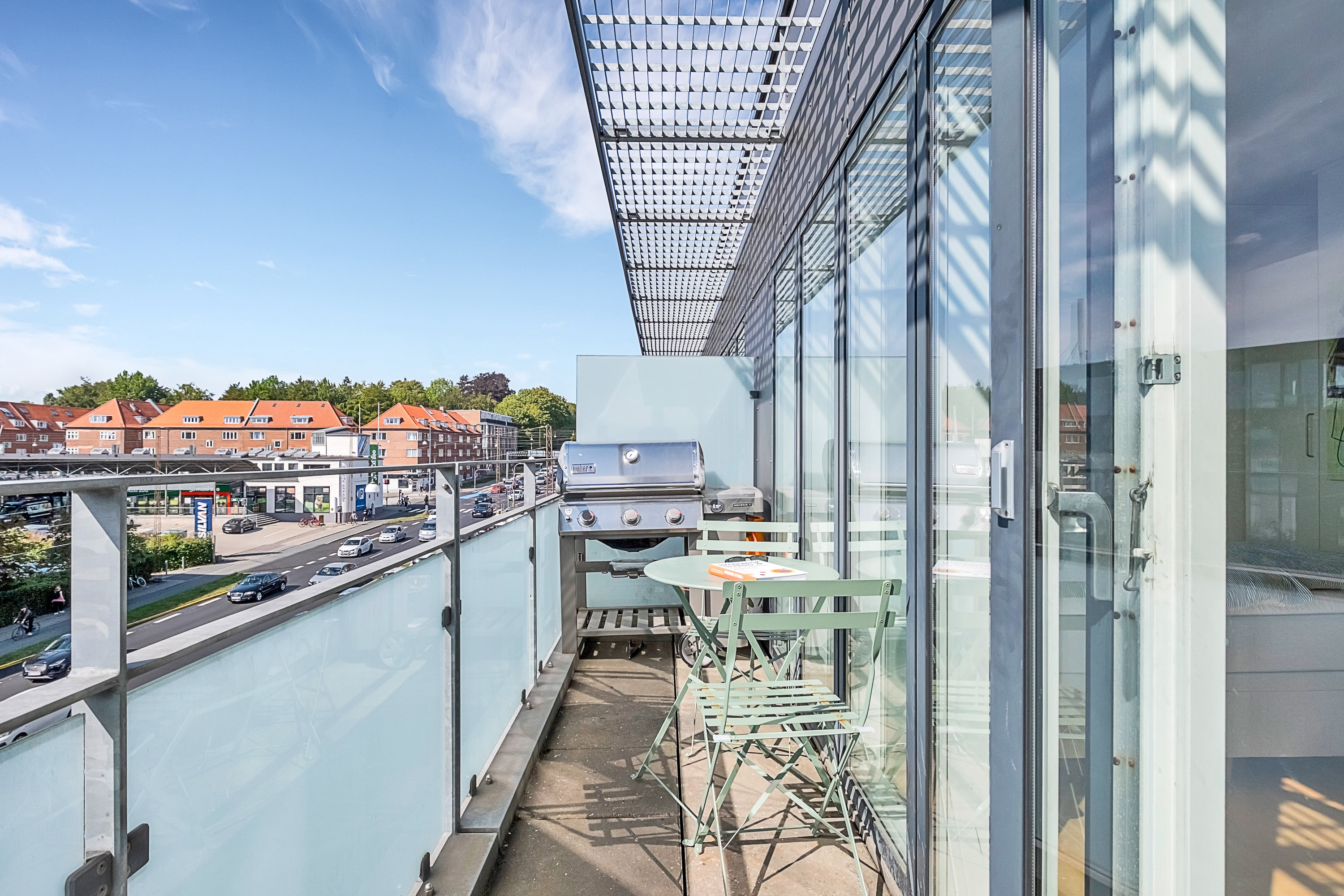 Fremhævet altan billede i fuldskærmstilstand. Billede af Daugbjergvej 28, 3. 10., 8000 Aarhus C