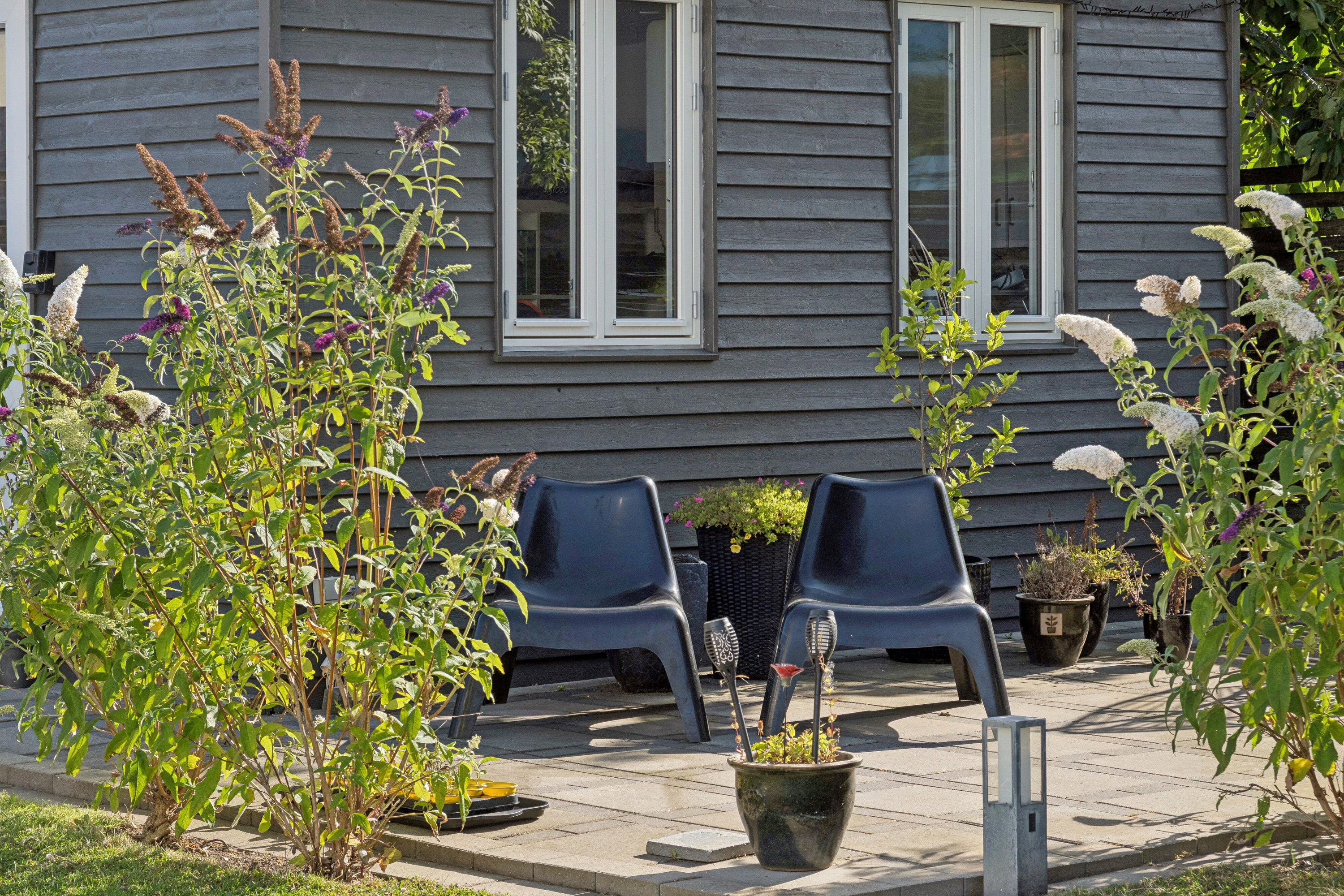Fremhævet terrasse billede i fuldskærmstilstand. Billede af Baunevej 1, 7700 Thisted