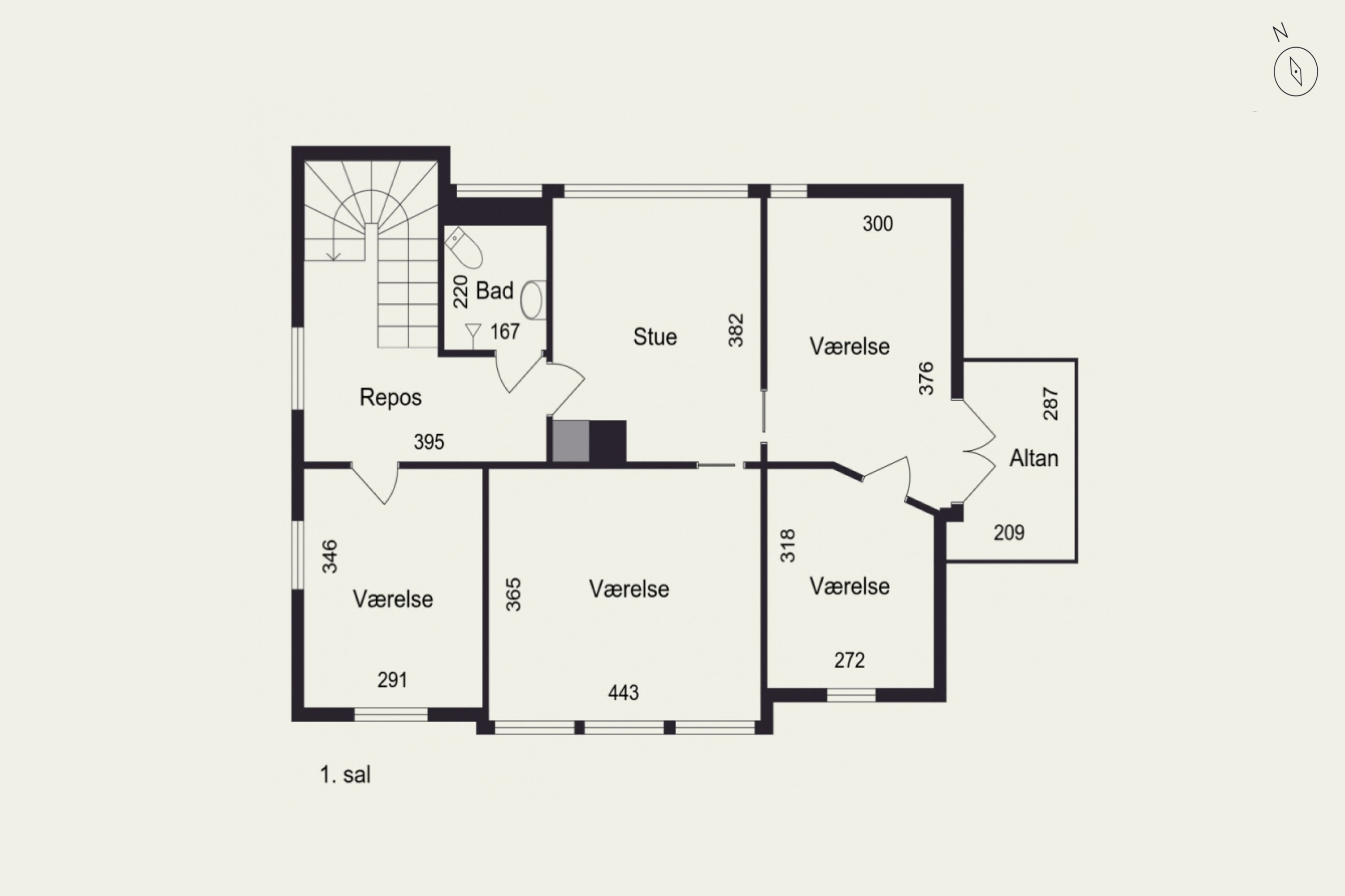 Plantegninger billede af Veksebovej 25, Veksebo, 3480 Fredensborg
