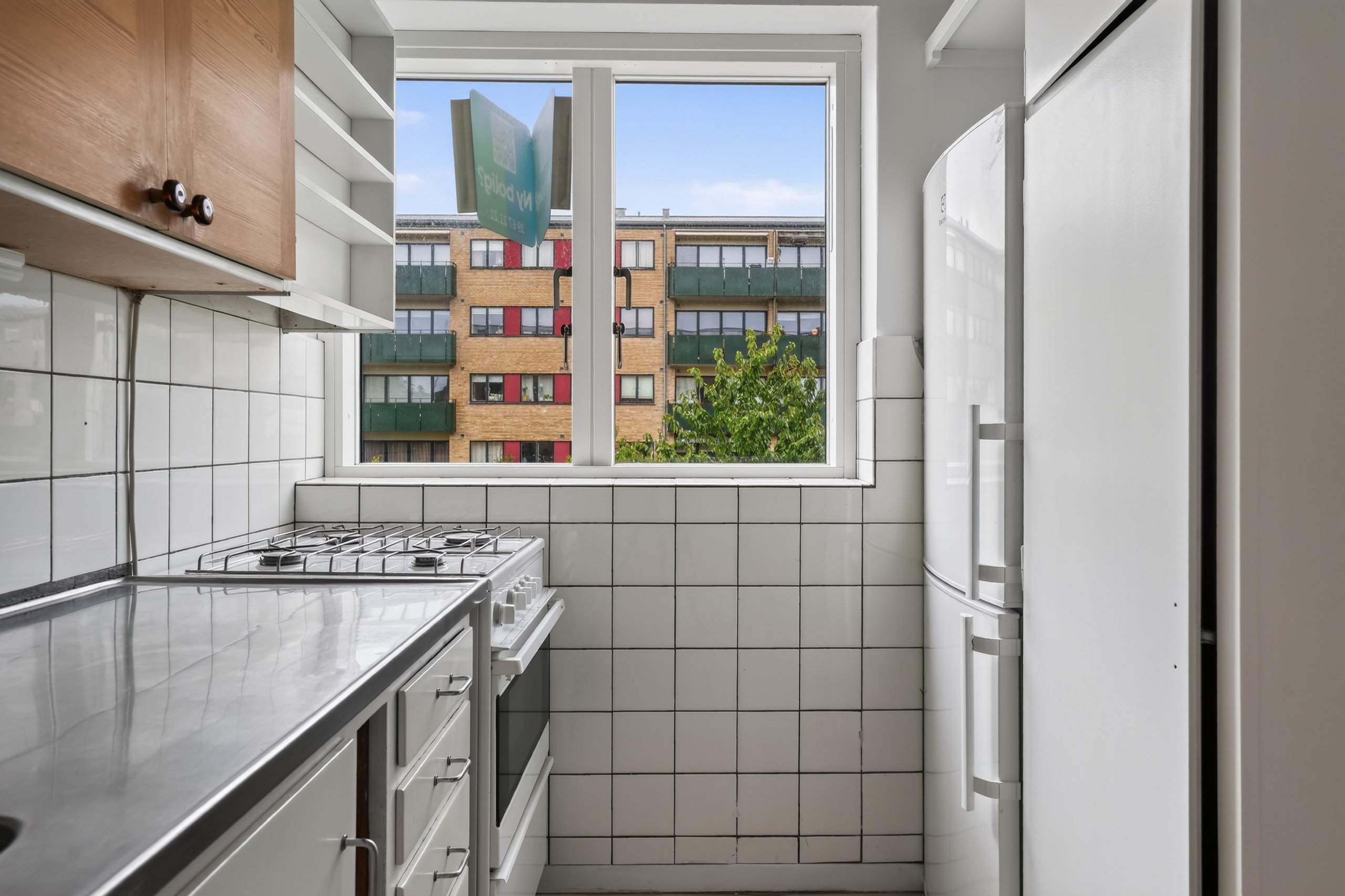 Fremhævet køkken billede i fuldskærmstilstand. Billede af Dalstrøget 105, 1. th., 2870 Dyssegård