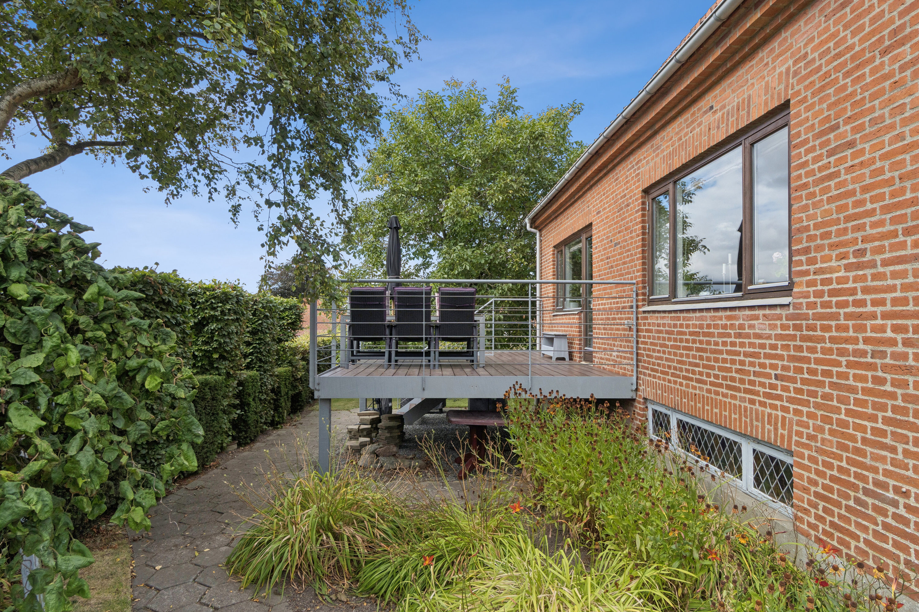 Fremhævet terrasse billede i fuldskærmstilstand. Billede af Vestre Kirkegårdsvej 11, Tingstrup, 7700 Thisted