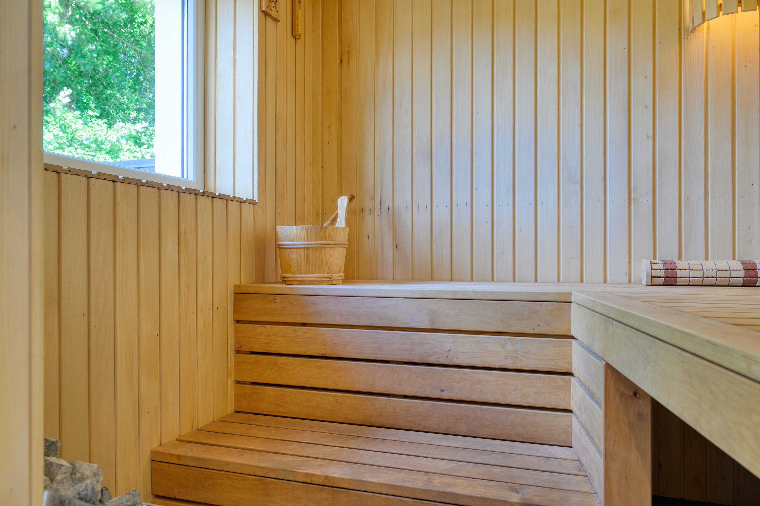 Fremhævet sauna billede i fuldskærmstilstand. Billede af Bøtøvej 218, 4873 Væggerløse