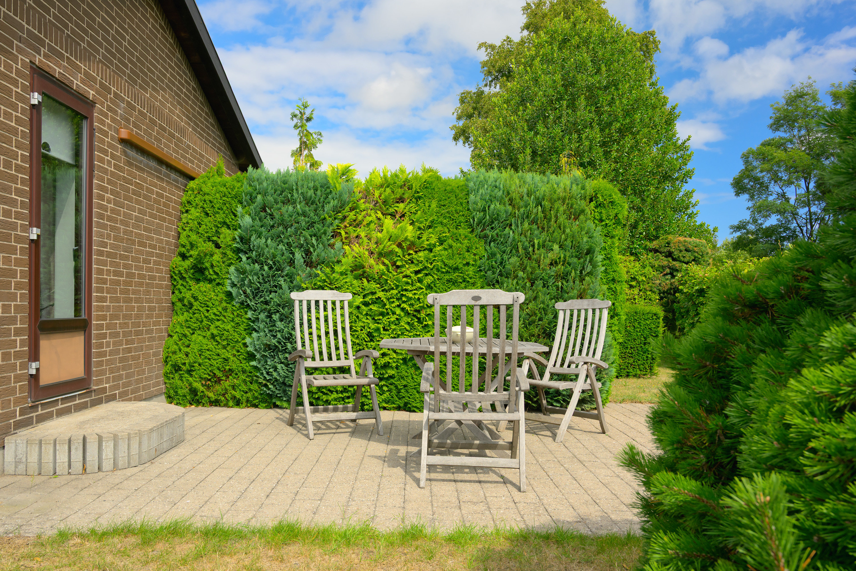 Fremhævet terrasse billede i fuldskærmstilstand. Billede af Hjejlevej 1, Marielyst, 4873 Væggerløse