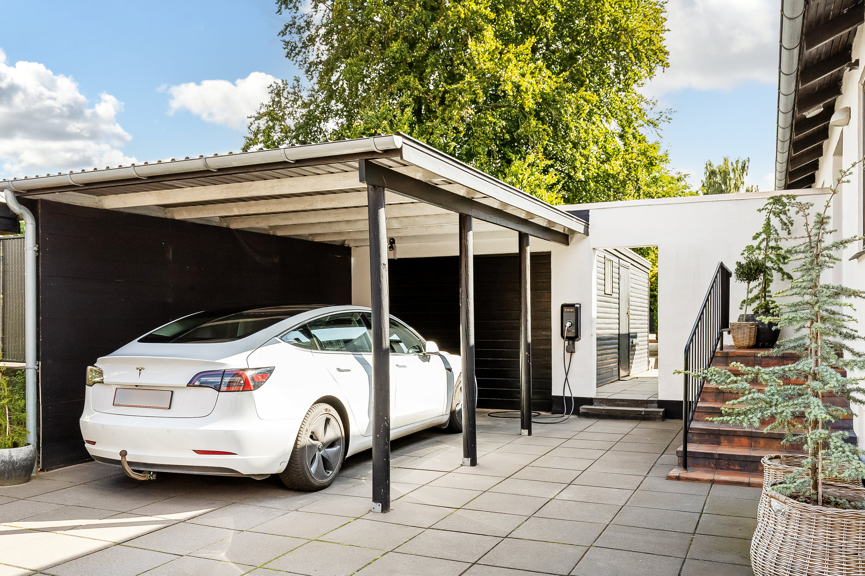 Fremhævet carport billede i fuldskærmstilstand. Billede af Stadion Alle 25, 7100 Vejle