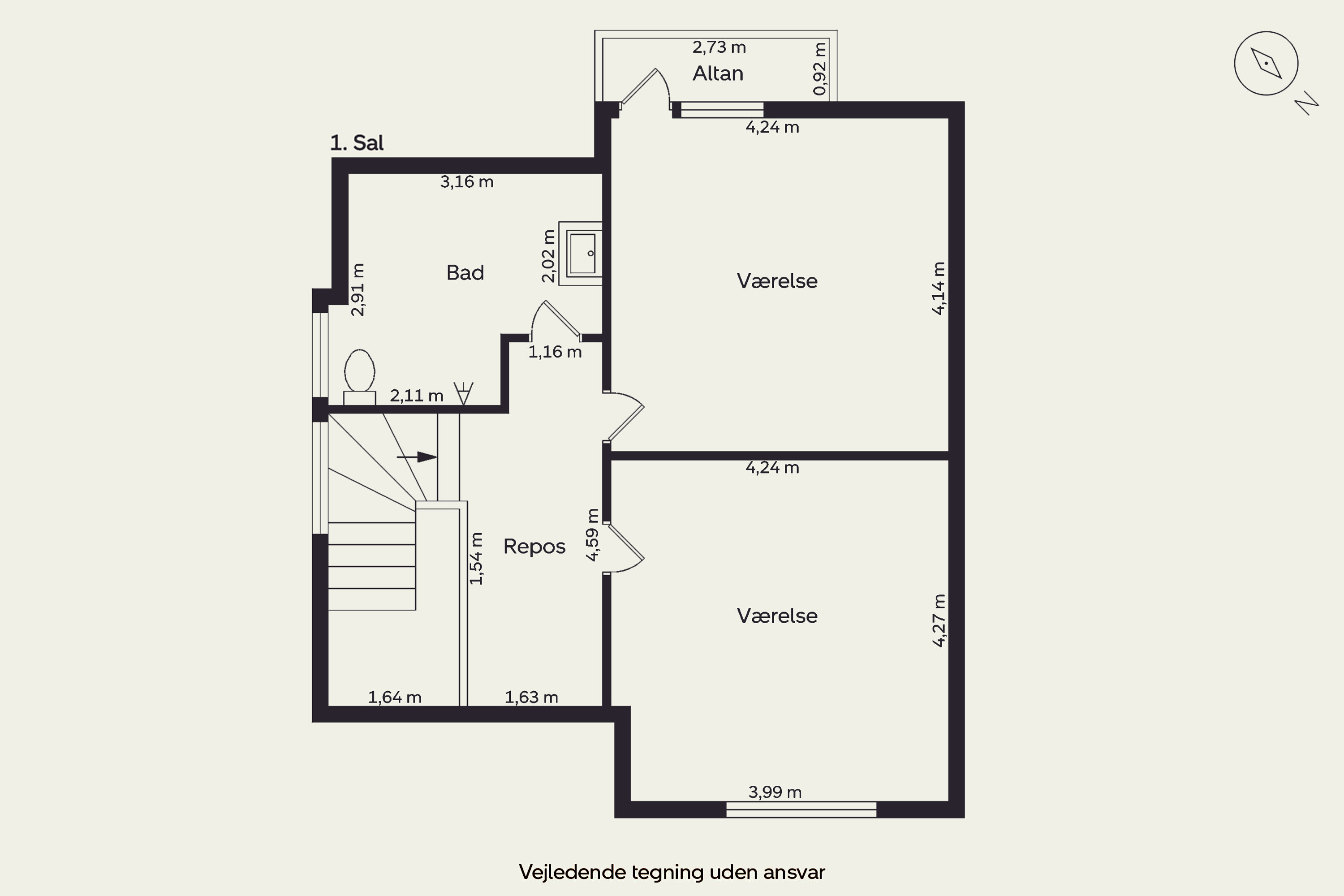 Plantegninger billede af Bogensevej 32, Næsby, 5270 Odense N