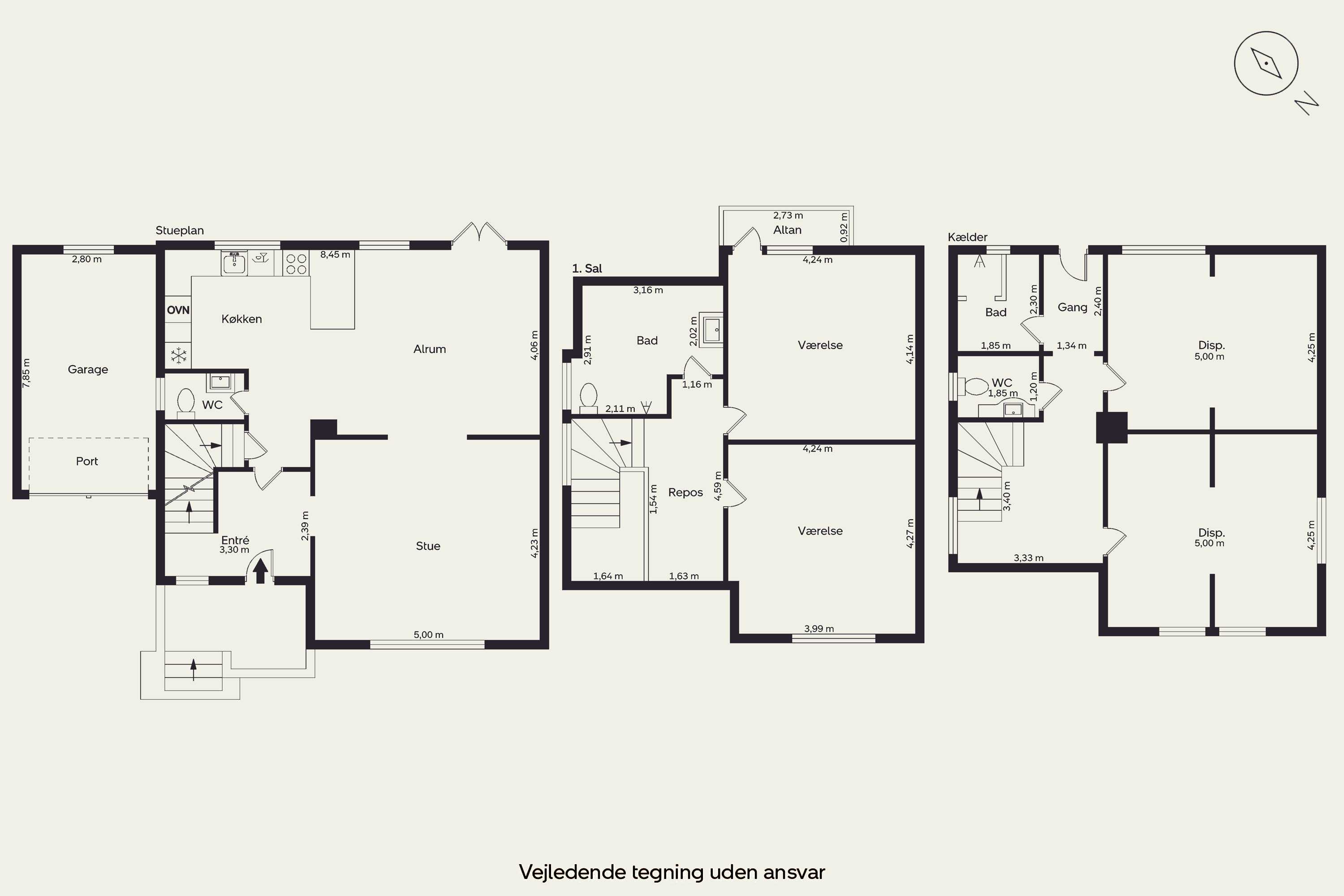 Plantegninger billede af Bogensevej 32, Næsby, 5270 Odense N
