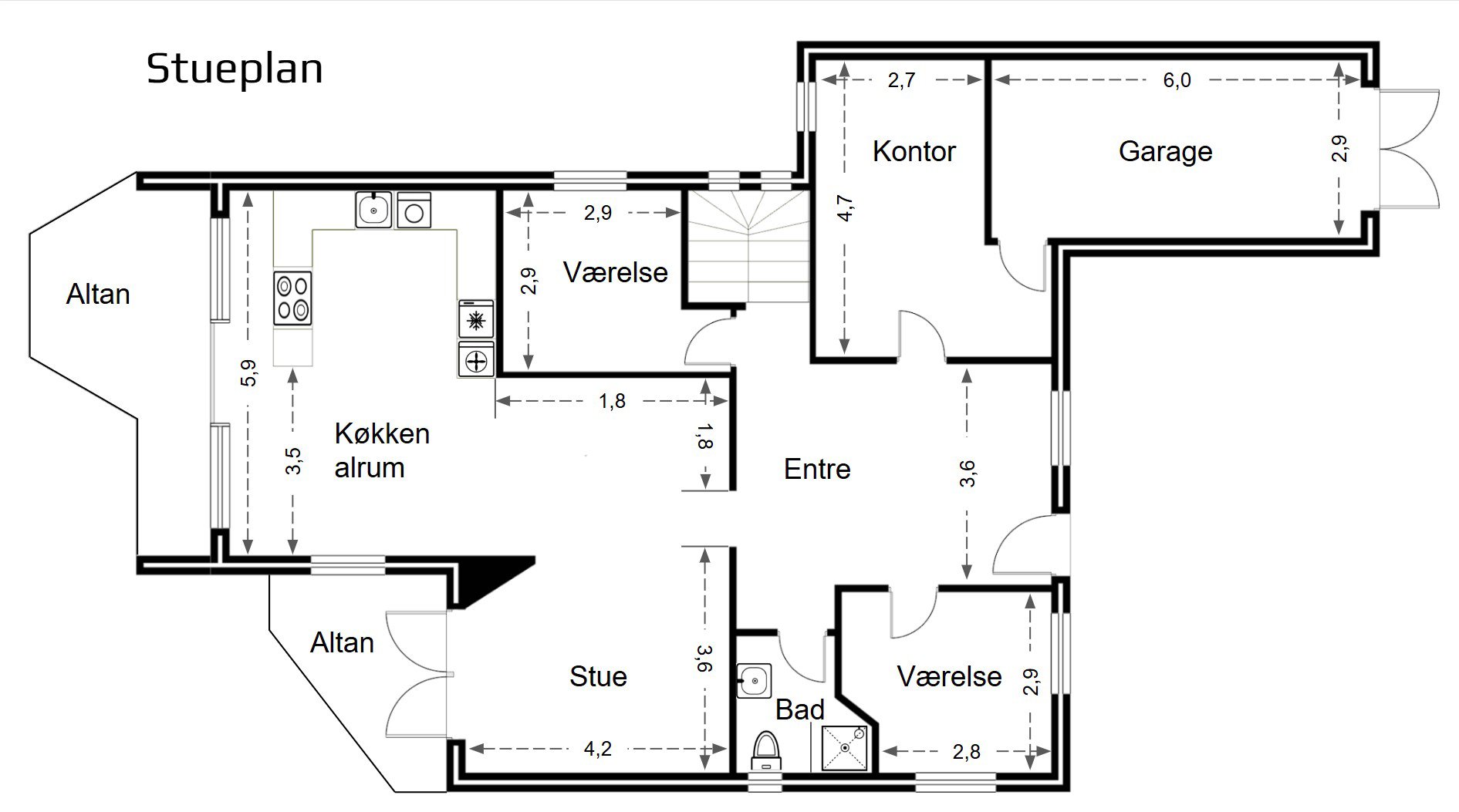 Plantegninger billede af Himmelbjergvej 54, 8600 Silkeborg
