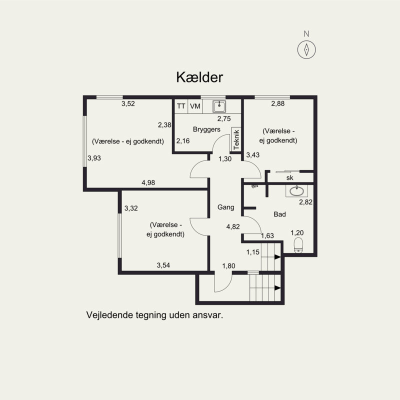 Plantegninger billede af Kikkenborgvej 54A, 6000 Kolding