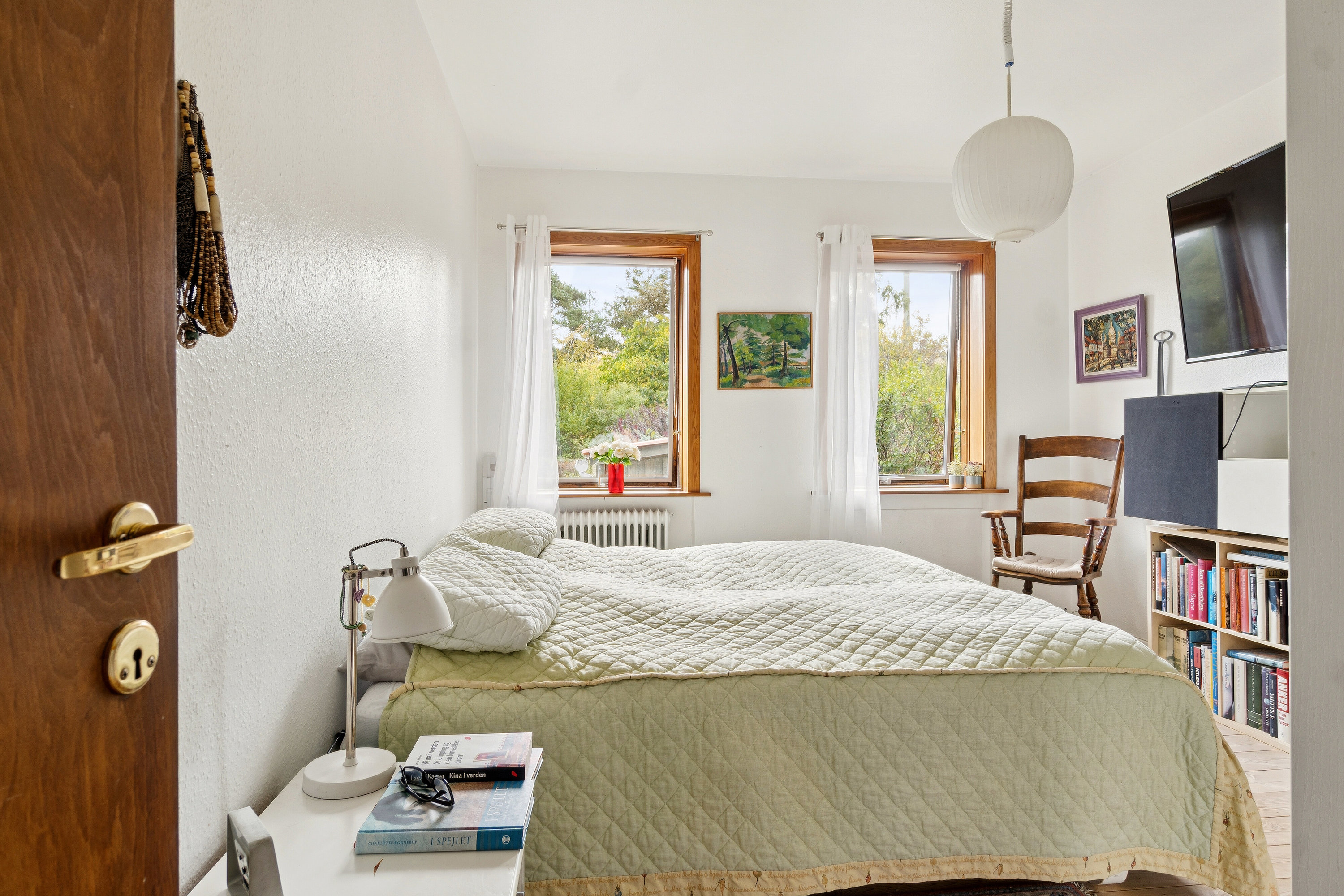 Fremhævet soveværelse billede i fuldskærmstilstand. Billede af Skamlebækvej 9, 4540 Fårevejle