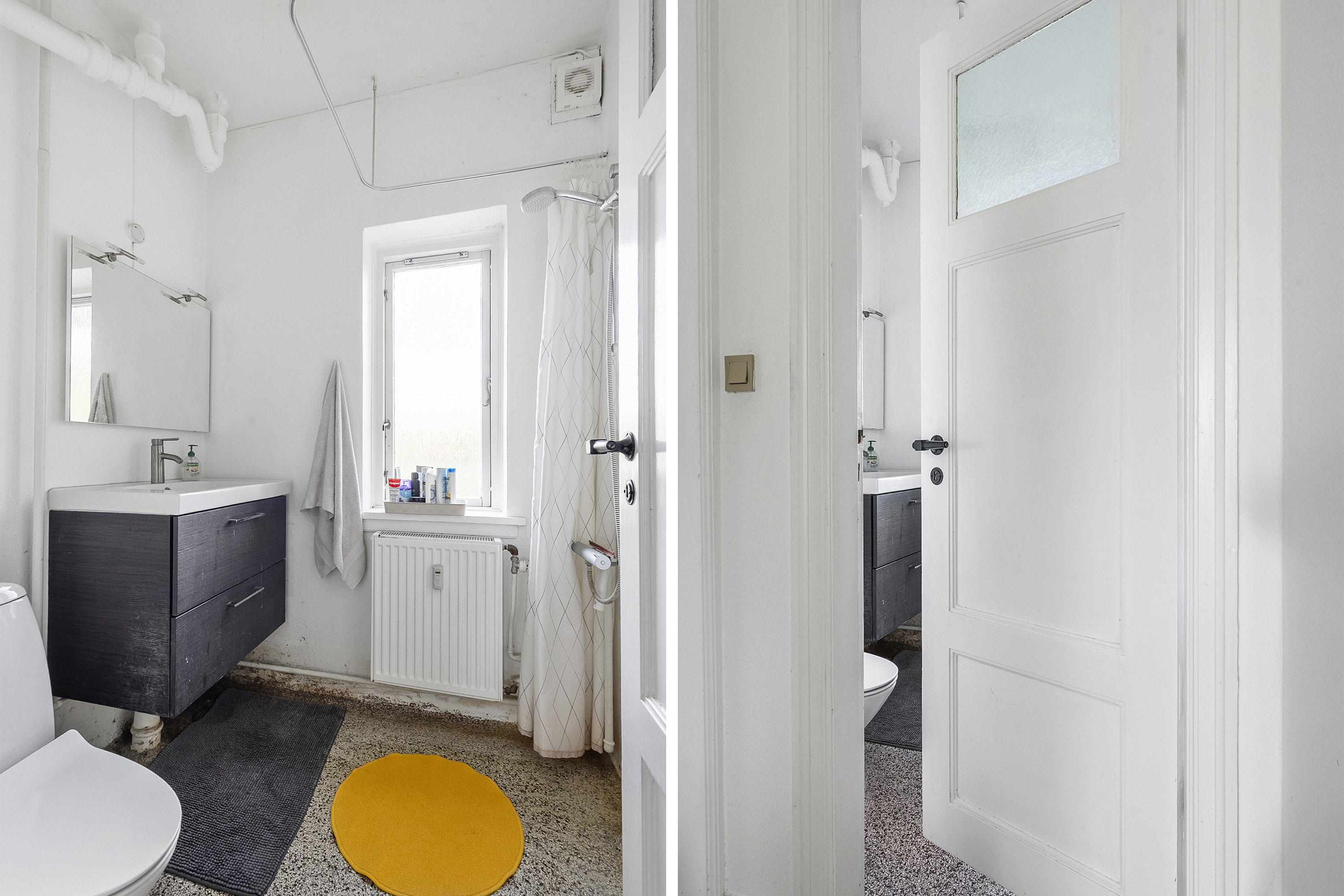 Fremhævet badeværelse billede i fuldskærmstilstand. Billede af Thorkildsgade 51, st., 5000 Odense C