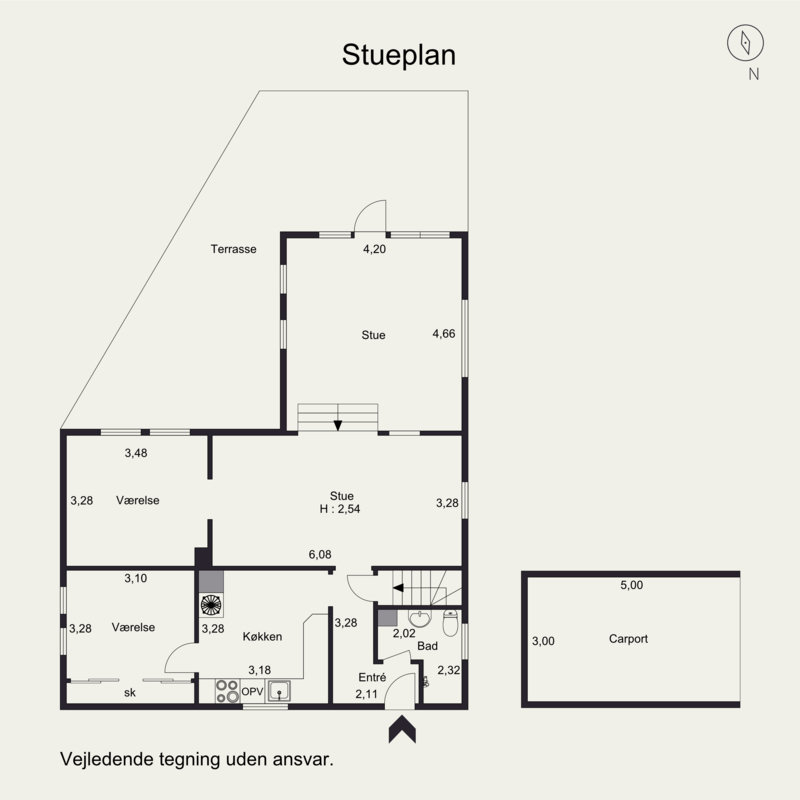 Plantegninger billede af Møllevangs Allé 190, Christiansbjerg, 8200 Aarhus N