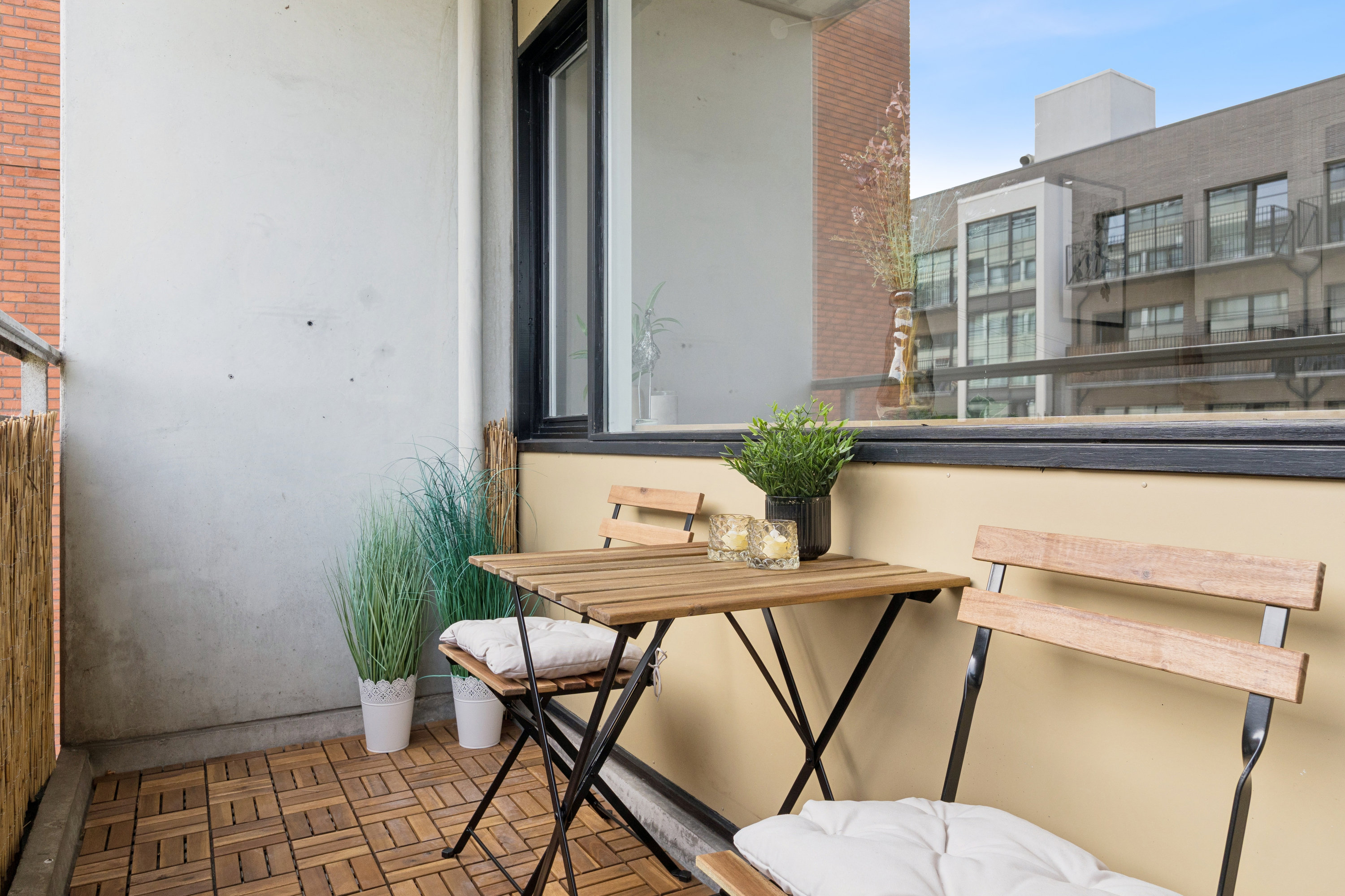 Fremhævet terrasse billede i fuldskærmstilstand. Billede af Drejøgade 26F, 2. 204., 2100 København Ø