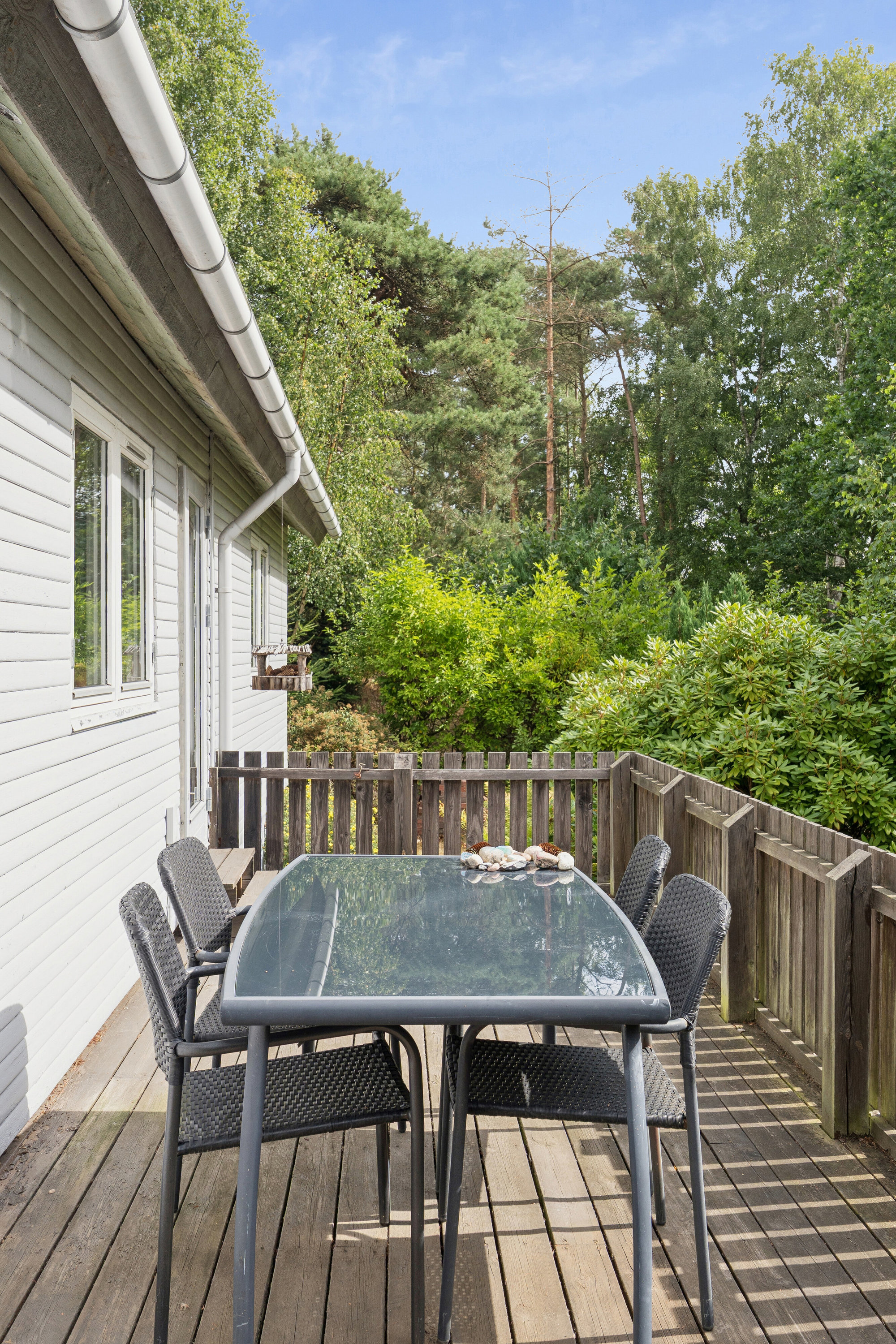 Fremhævet terrasse billede i fuldskærmstilstand. Billede af Allinggårdsvej 27, Grauballe, 8600 Silkeborg