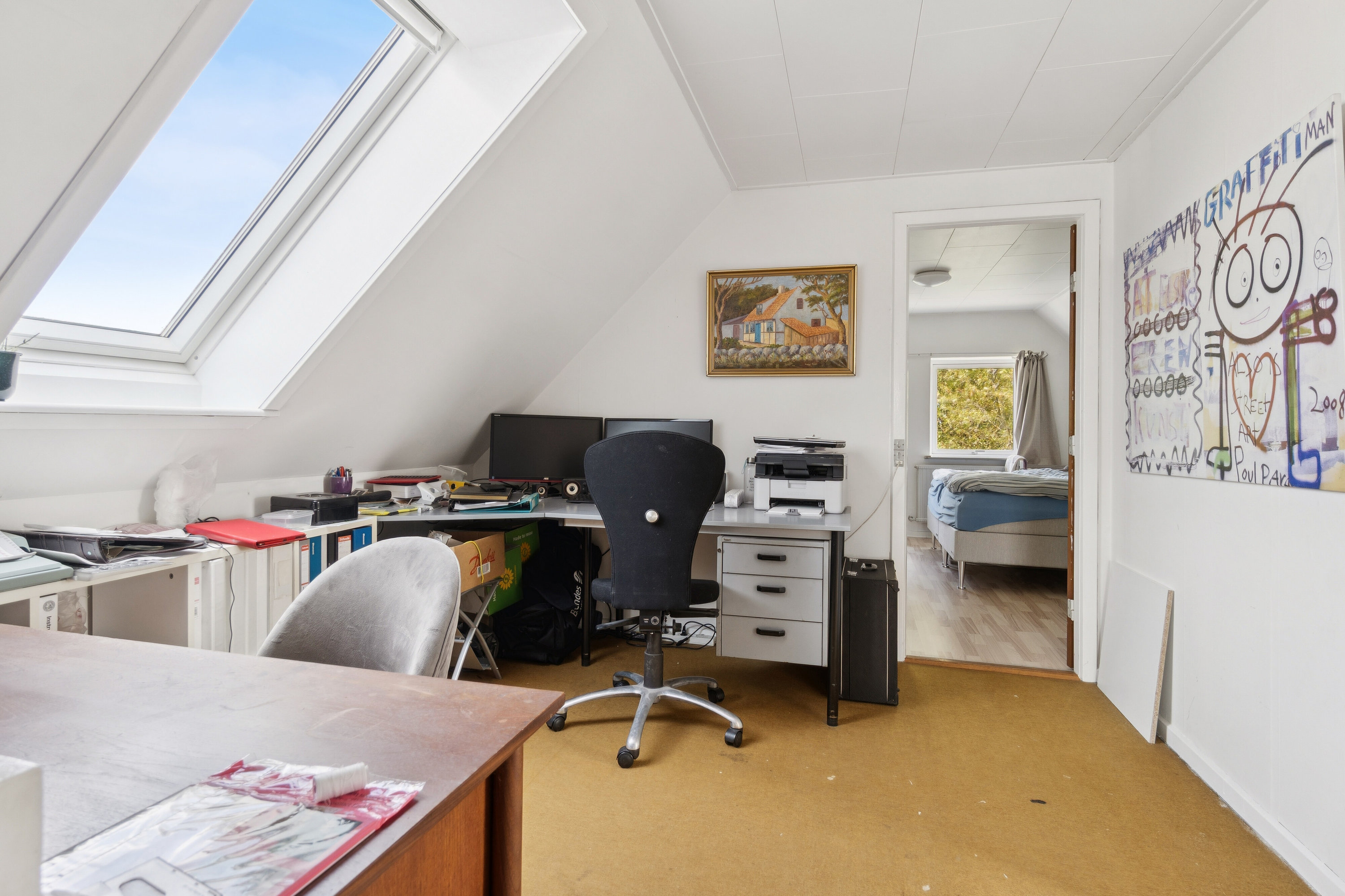 Fremhævet arbejdsværelse billede i fuldskærmstilstand. Billede af Glappevej 4, Østermarie, 3751 Østermarie