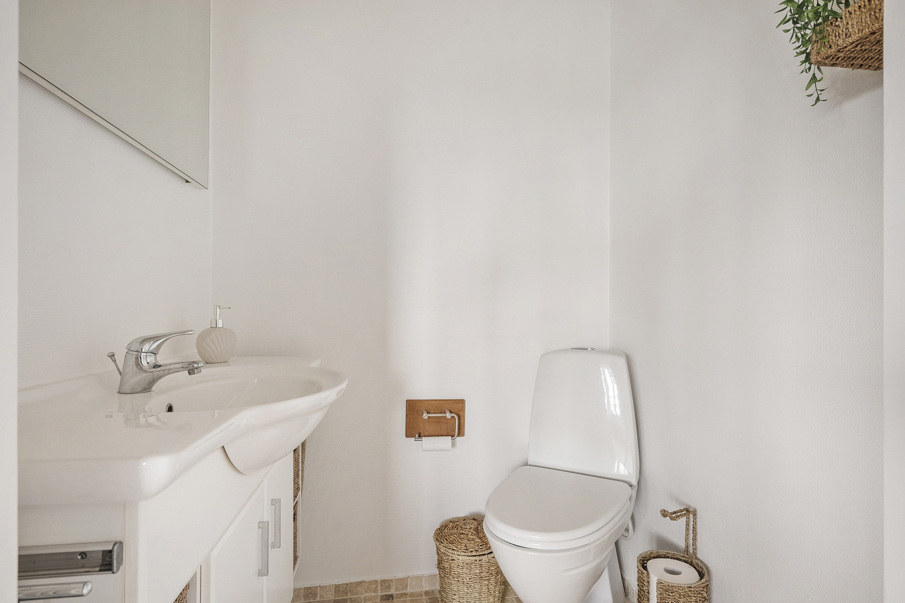 Fremhævet toilet billede i fuldskærmstilstand. Billede af Borgmestervej 25, 8700 Horsens