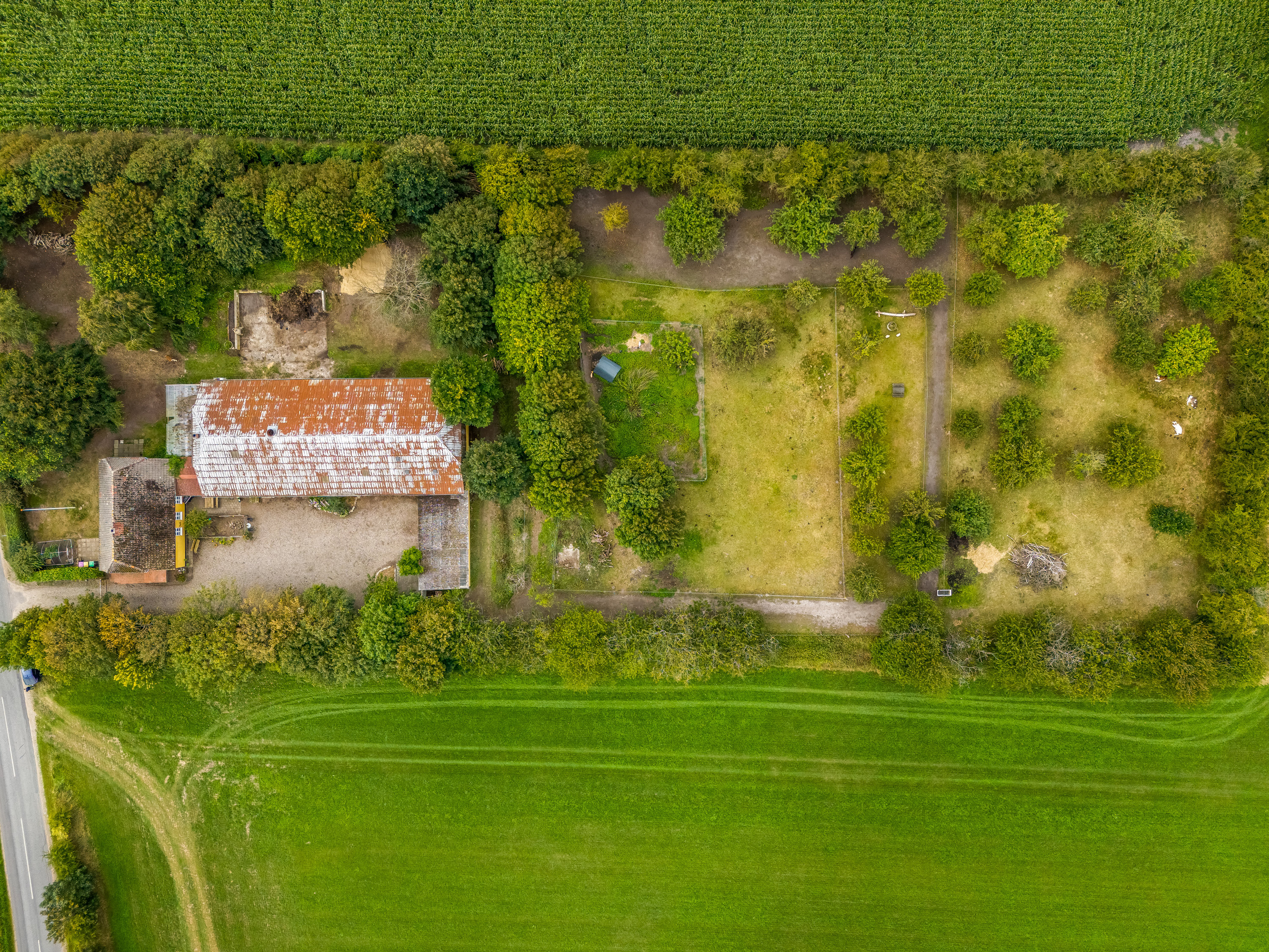 Fremhævet facade billede i fuldskærmstilstand. Billede af Visbjergvej 21, Visbjerg, 6240 Løgumkloster