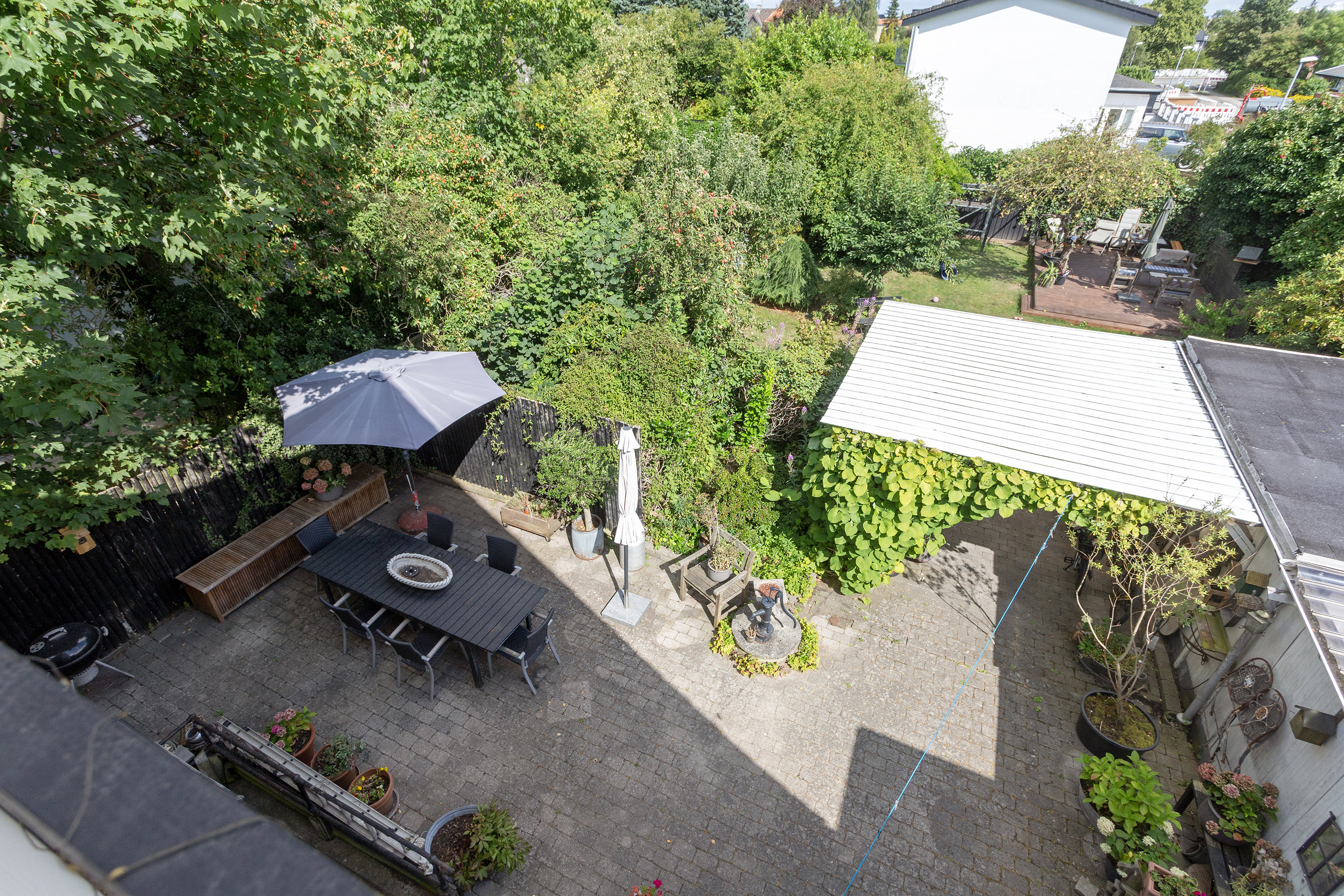 Fremhævet overdækket terrasse billede i fuldskærmstilstand. Billede af Amager Landevej 21, 2770 Kastrup