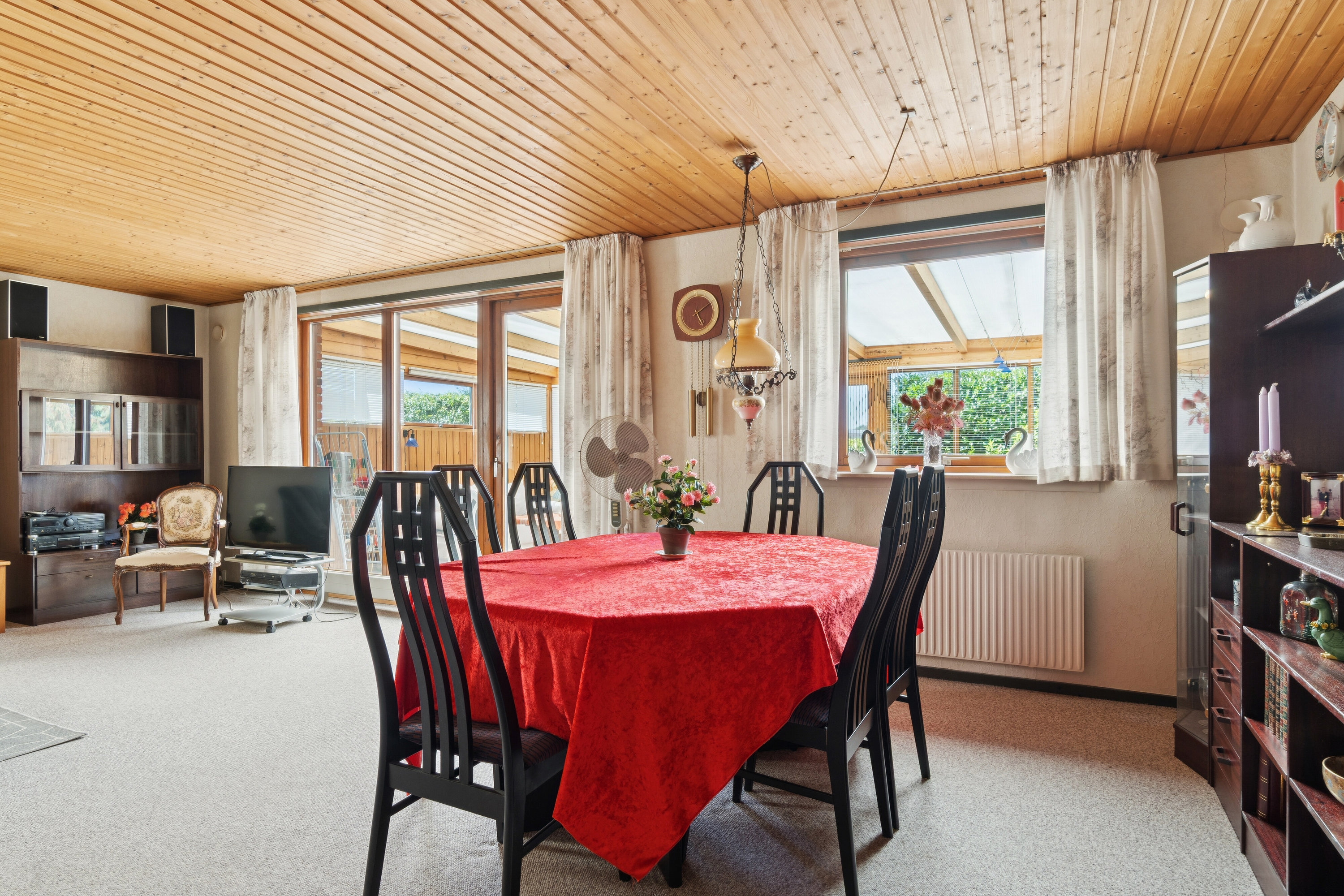 Fremhævet spisestue billede i fuldskærmstilstand. Billede af Anemonevej 19, 4470 Svebølle