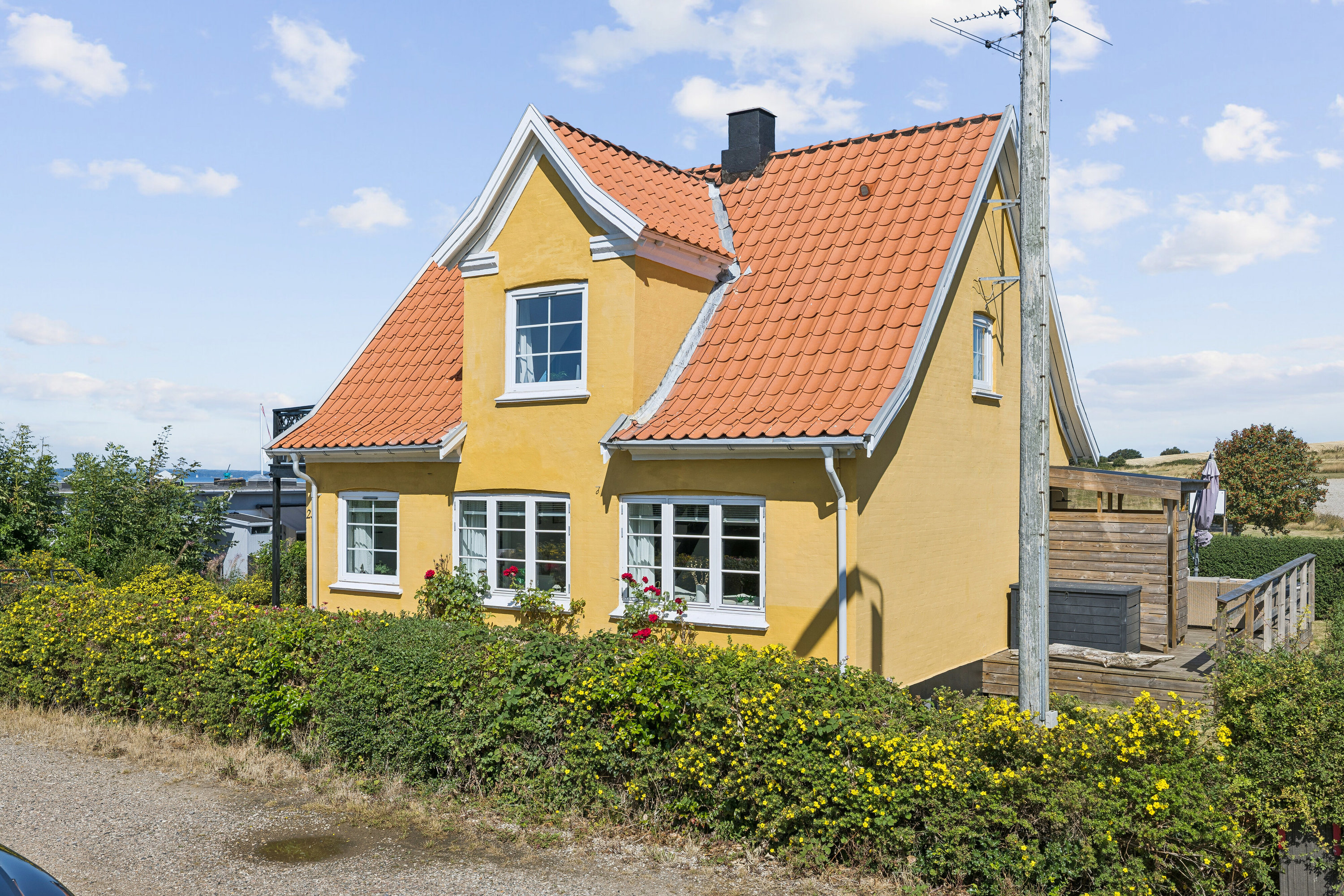 Fremhævet set fra vejen billede i fuldskærmstilstand. Billede af Dageløkkevej 23, Dageløkke, 5953 Tranekær