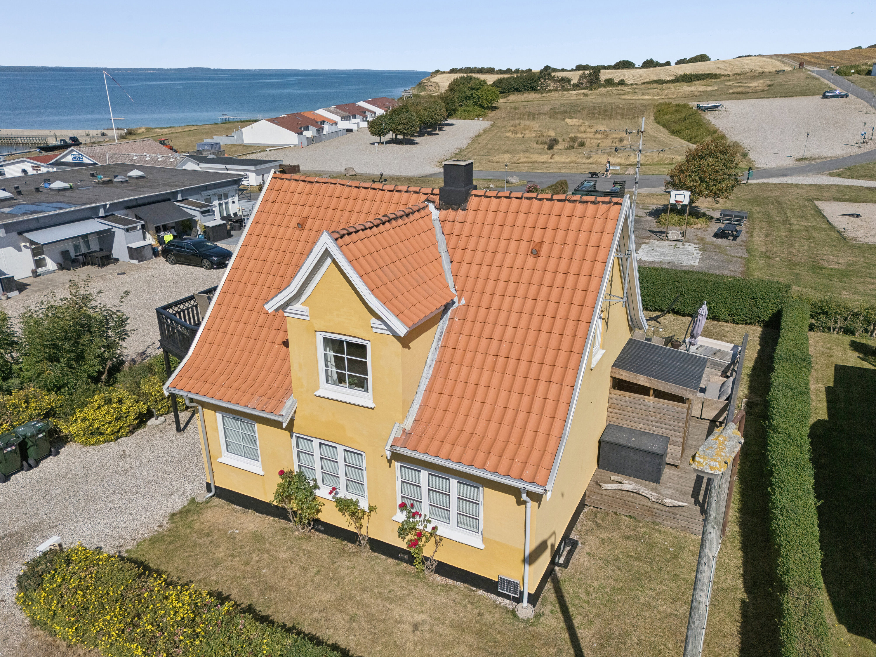 Fremhævet luftfoto billede i fuldskærmstilstand. Billede af Dageløkkevej 23, Dageløkke, 5953 Tranekær