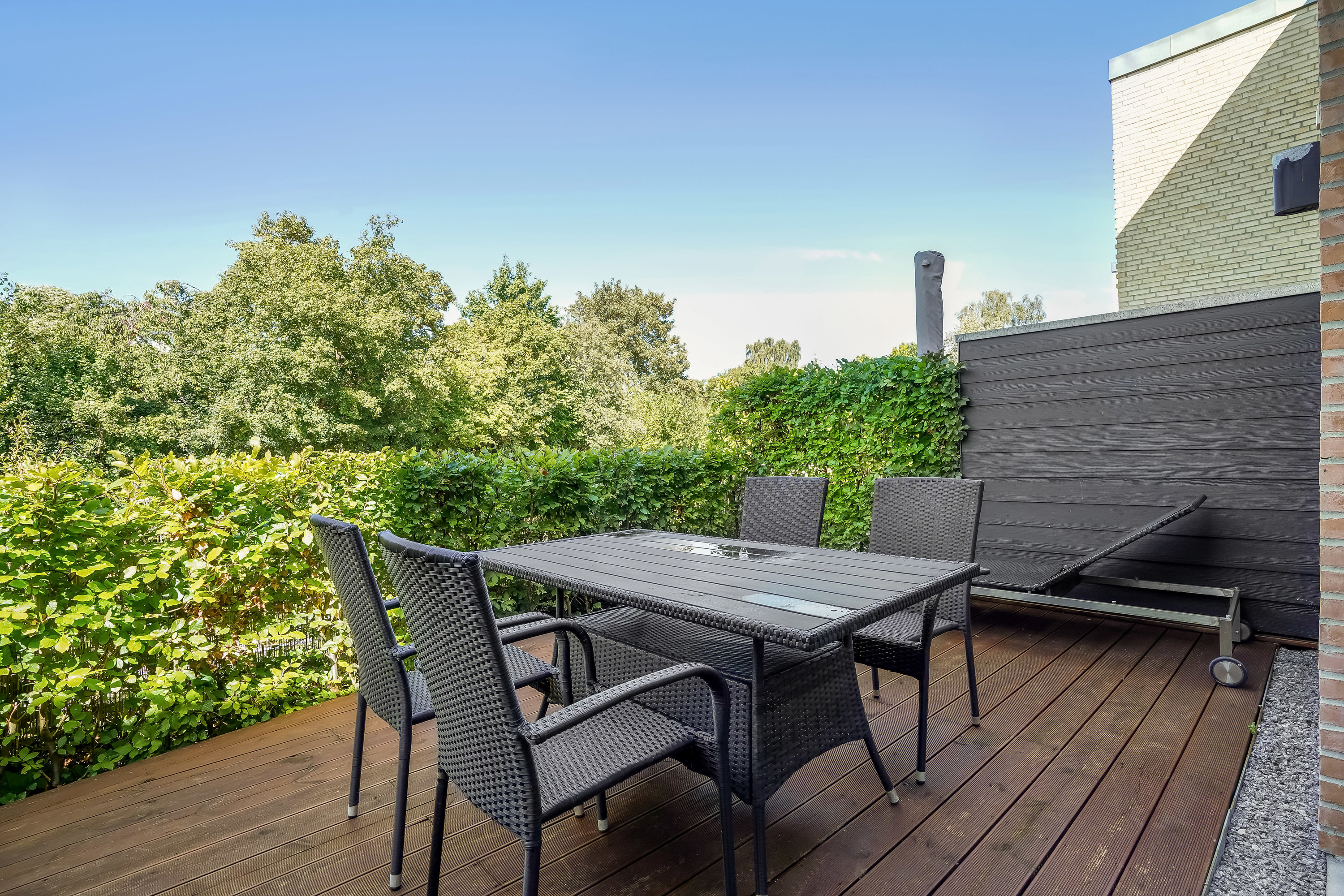 Fremhævet terrasse billede i fuldskærmstilstand. Billede af Guldrankevej 128, 5200 Odense V
