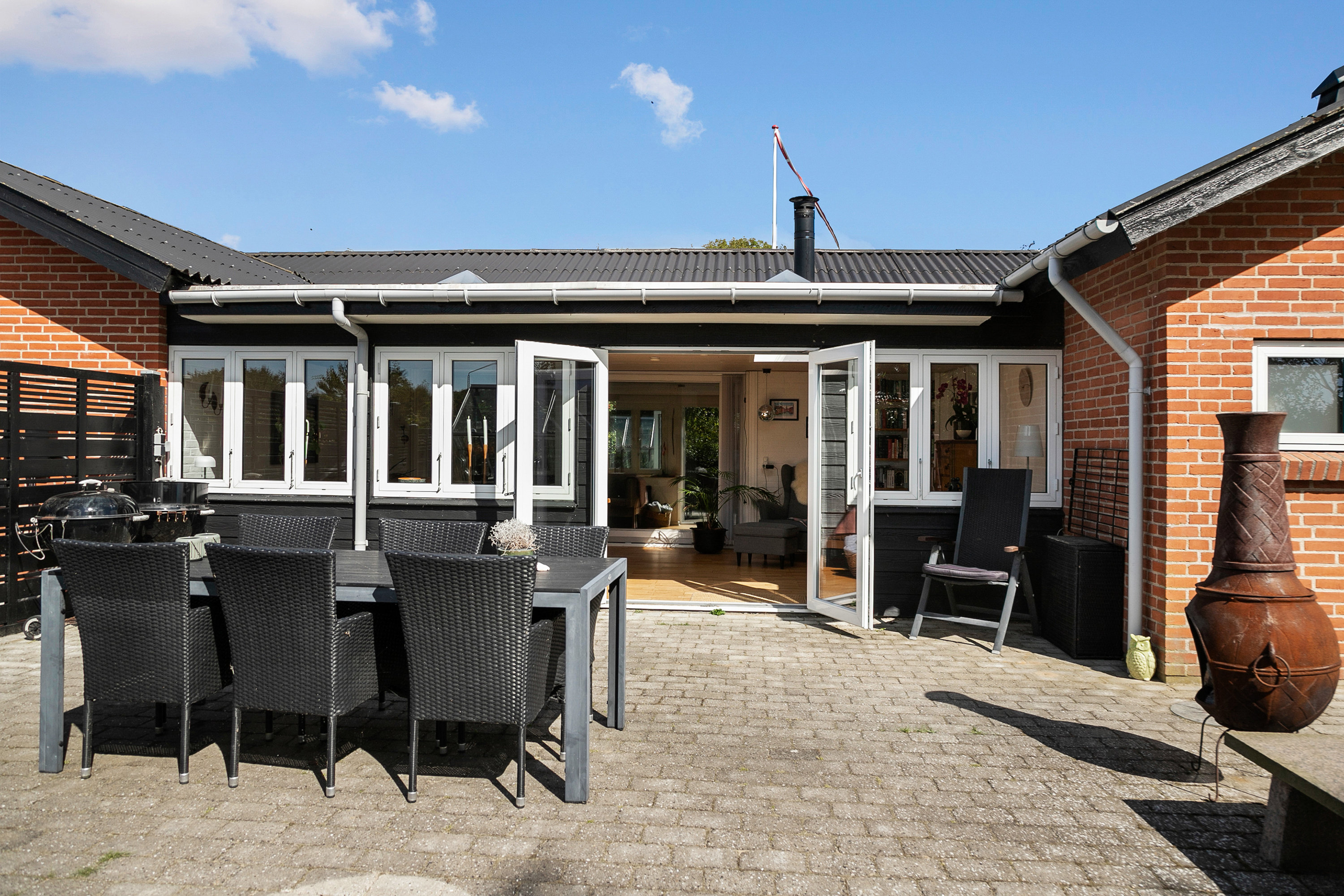 Fremhævet terrasse billede i fuldskærmstilstand. Billede af Engvej 27, Ø. Brønderslev, 9700 Brønderslev