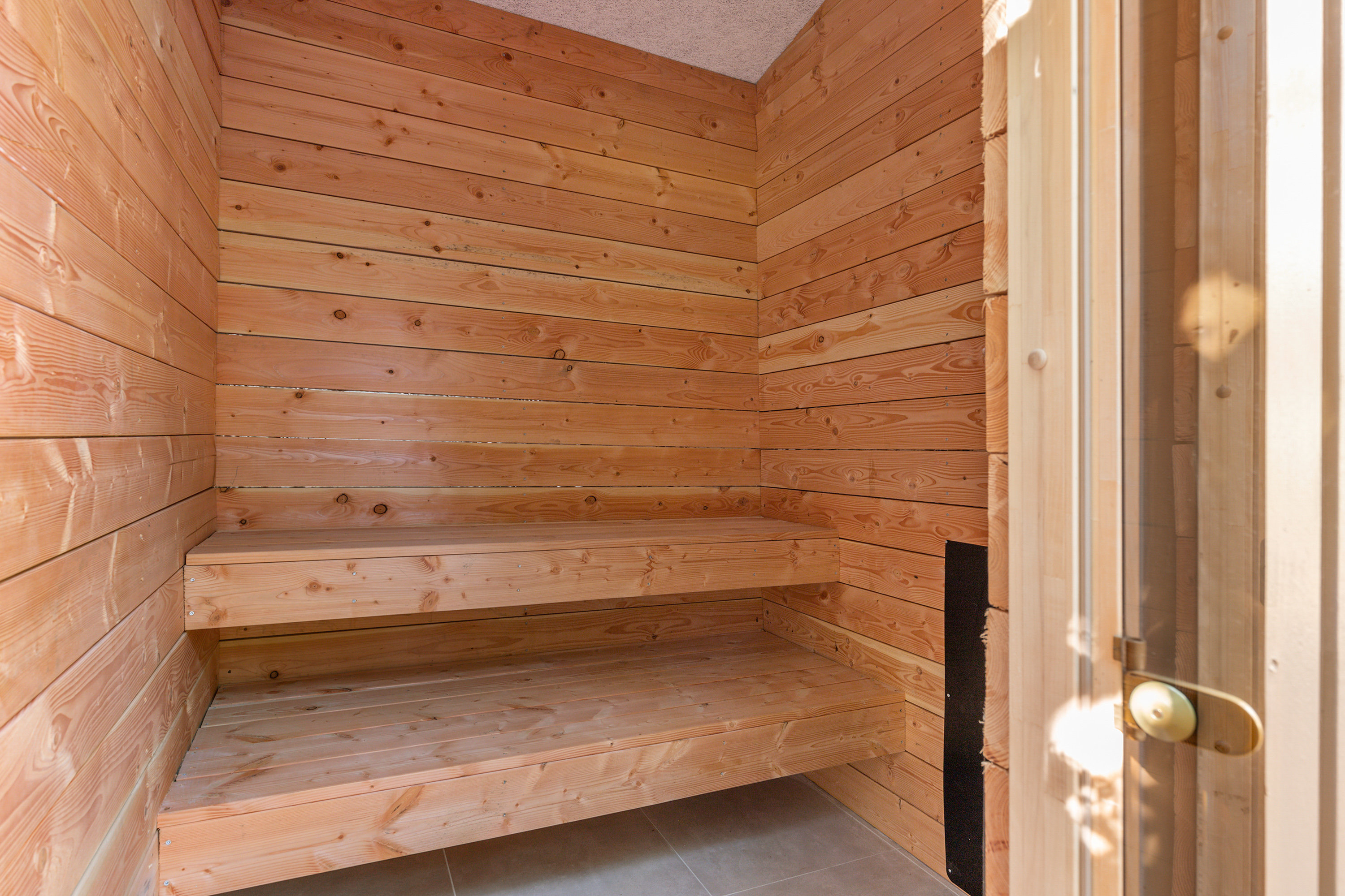 Fremhævet sauna billede i fuldskærmstilstand. Billede af Postvænget 3, 9440 Aabybro