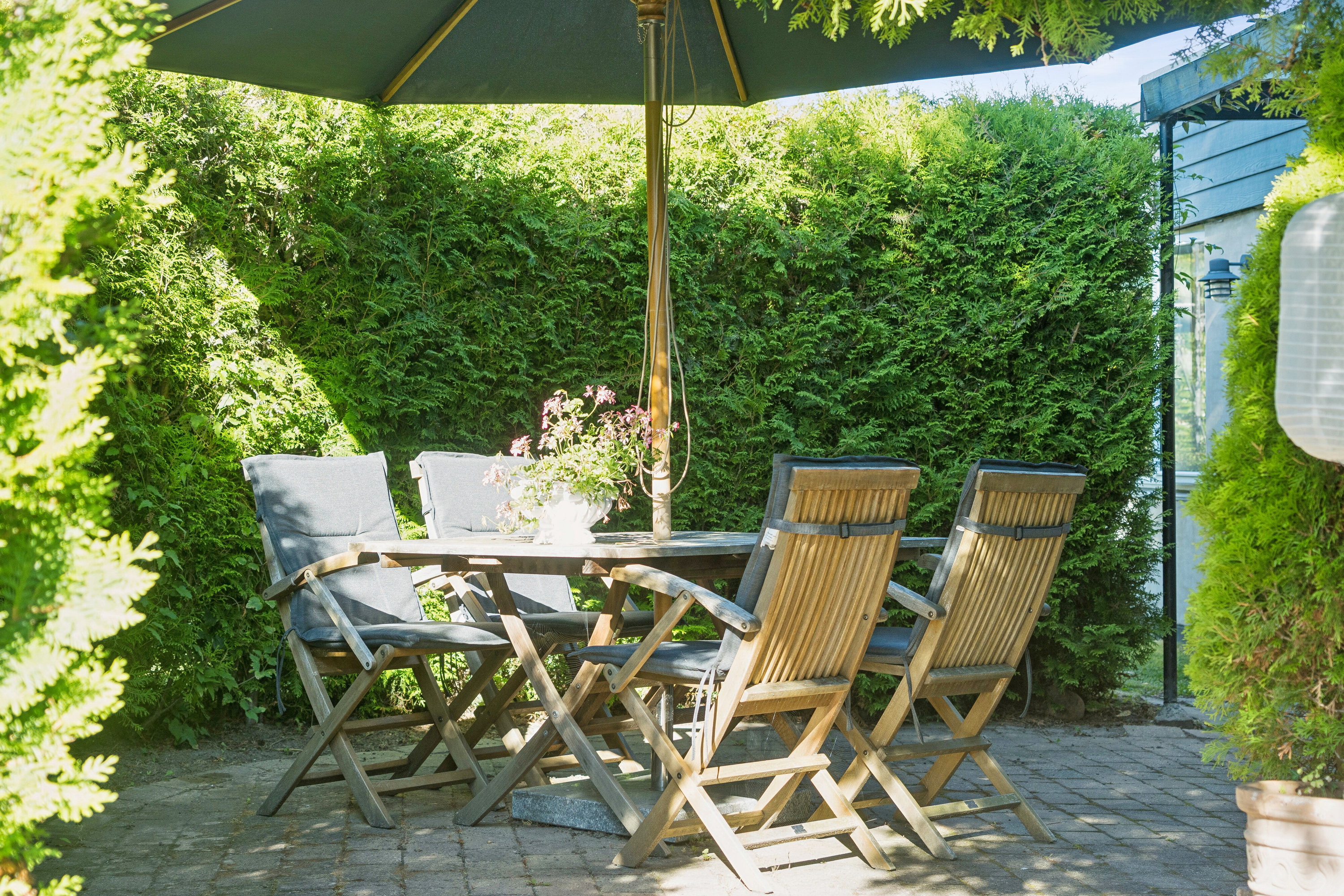 Fremhævet terrasse billede i fuldskærmstilstand. Billede af Magnolievej 7, 4200 Slagelse
