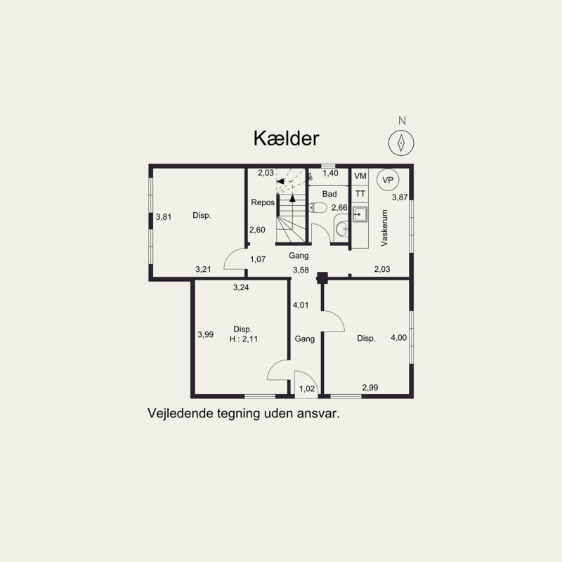 Plantegninger billede af Bergsvej 25, 5230 Odense M