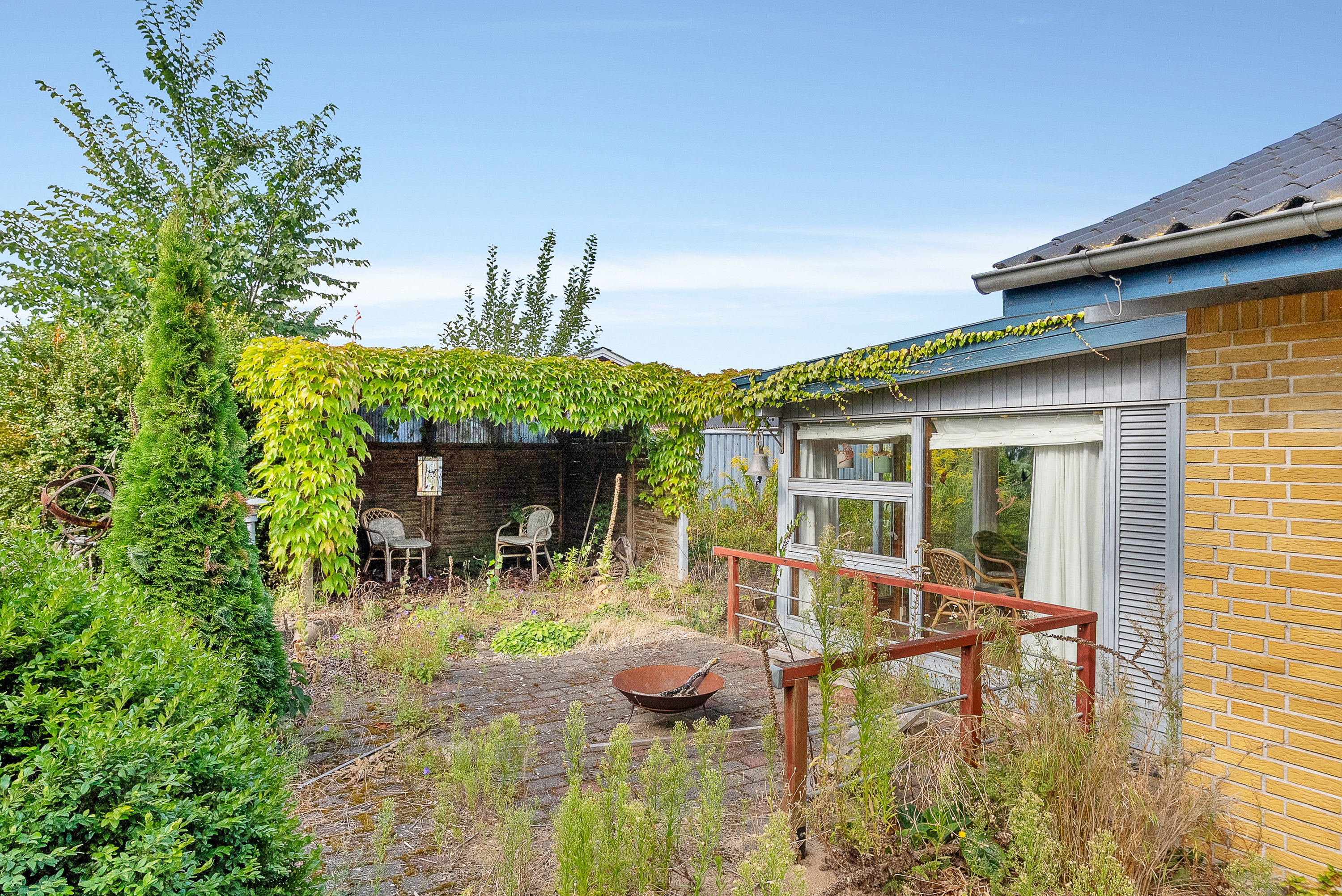 Fremhævet terrasse billede i fuldskærmstilstand. Billede af Stenshøjvej 6, Bøjden, 5600 Faaborg