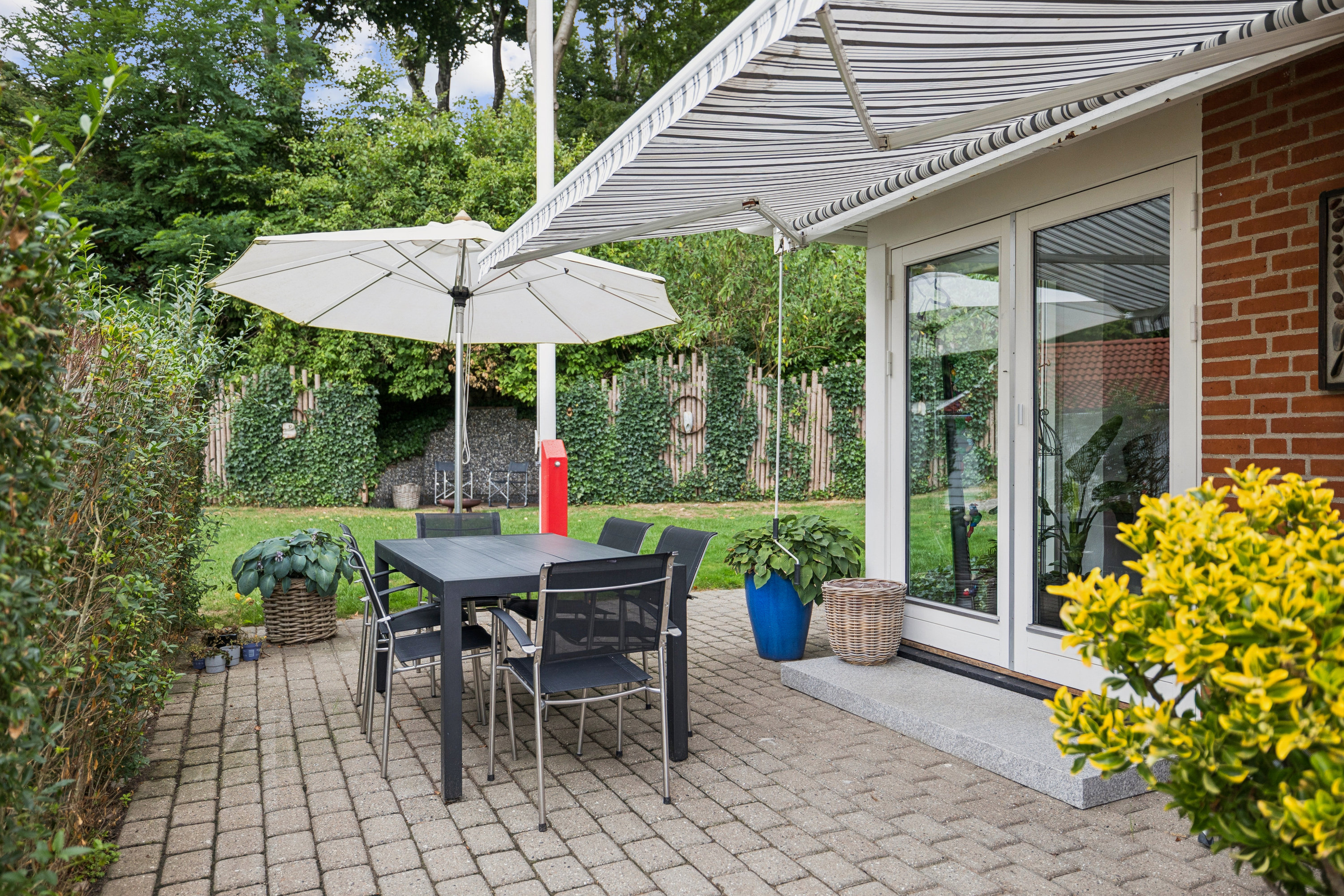 Fremhævet terrasse billede i fuldskærmstilstand. Billede af Fuglebakken 6, 9560 Hadsund