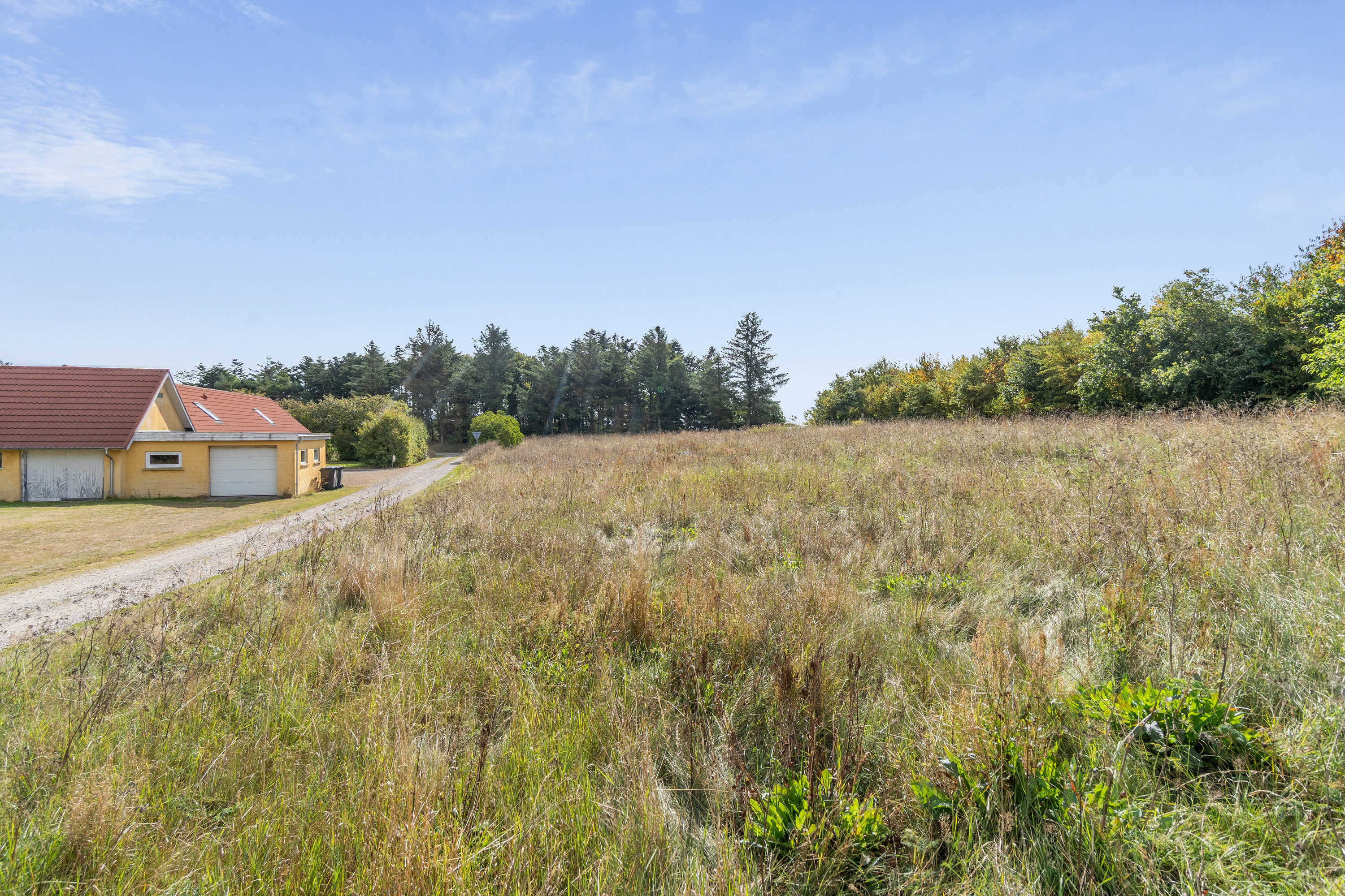 Fremhævet set fra vejen billede i fuldskærmstilstand. Billede af Havør Huse Vej 1, Østerild, 7700 Thisted