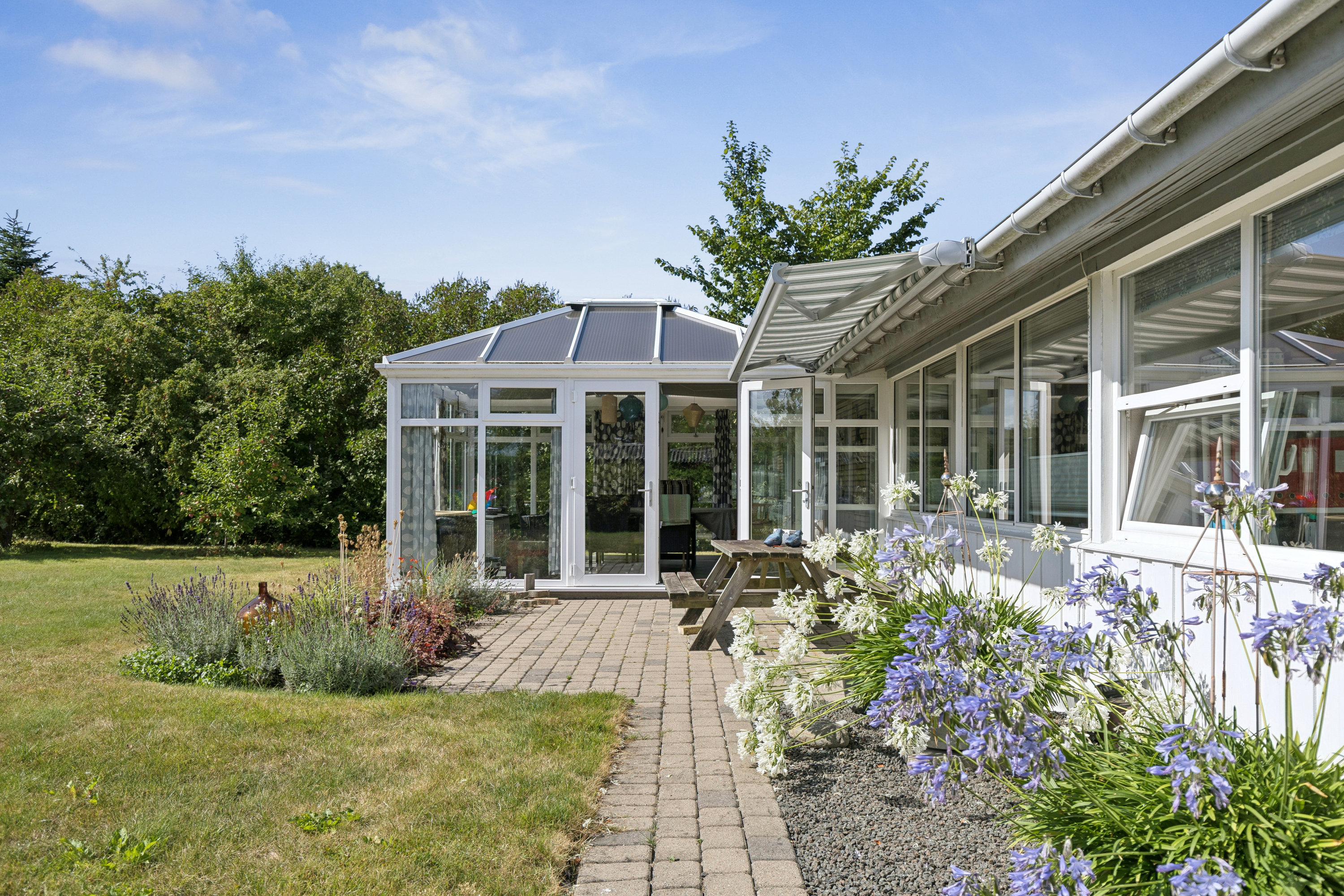 Fremhævet terrasse billede i fuldskærmstilstand. Billede af Erantisvej 27, 4520 Svinninge