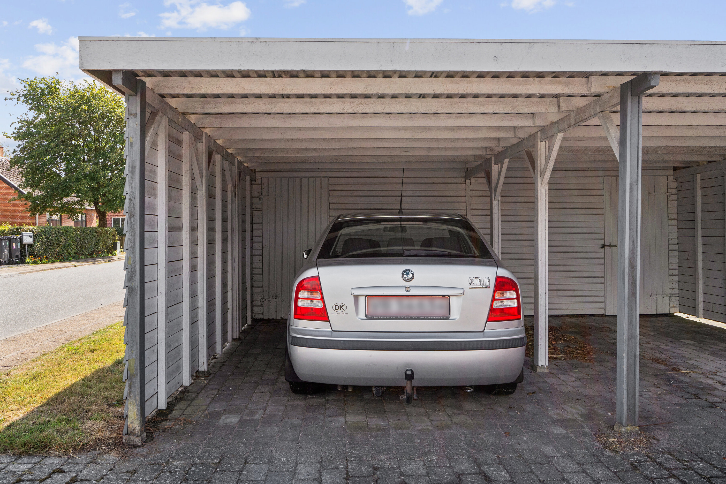 Fremhævet carport billede i fuldskærmstilstand. Billede af Stadionvej 45, 7470 Karup J