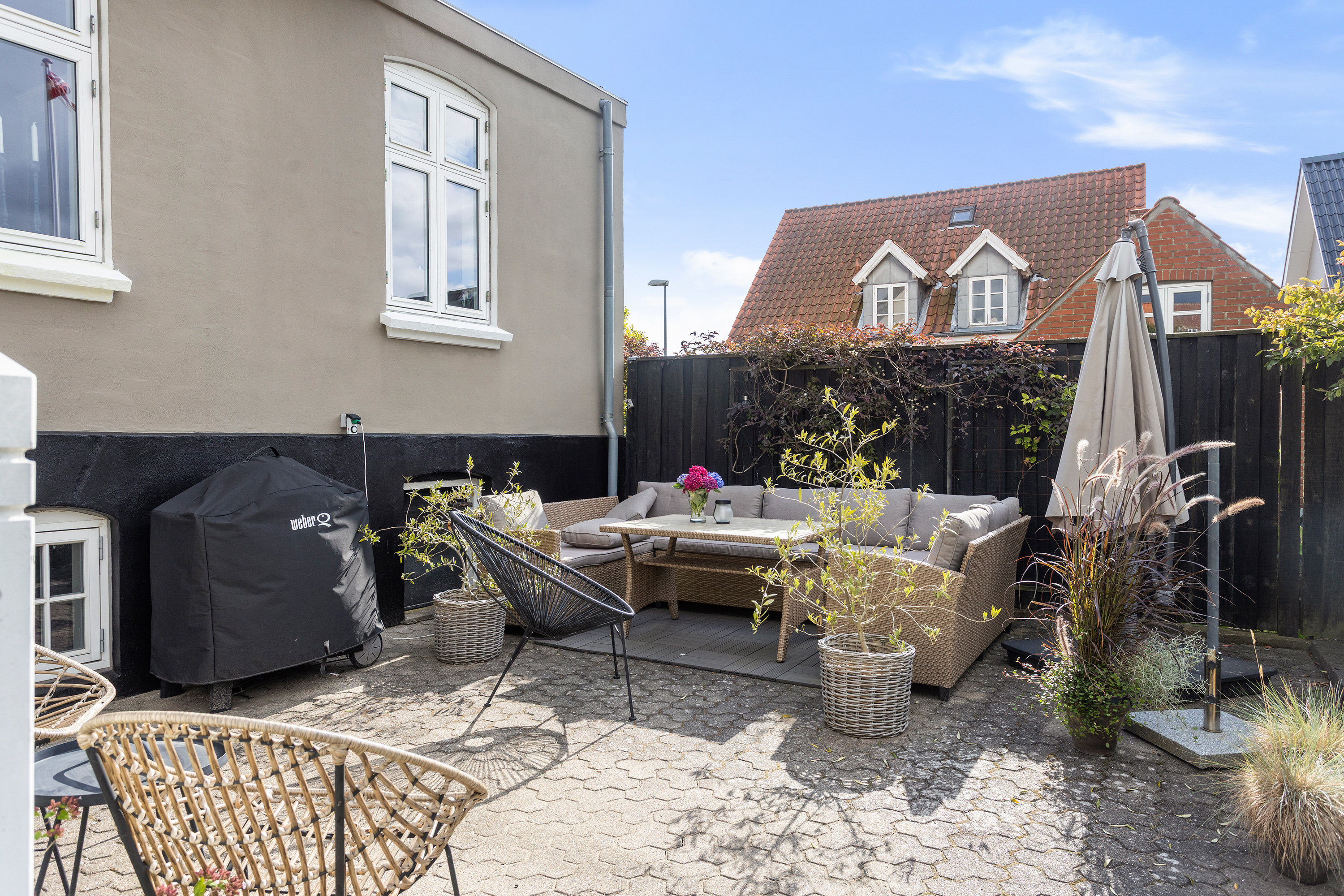 Fremhævet terrasse billede i fuldskærmstilstand. Billede af Fredensgade 10, 9900 Frederikshavn