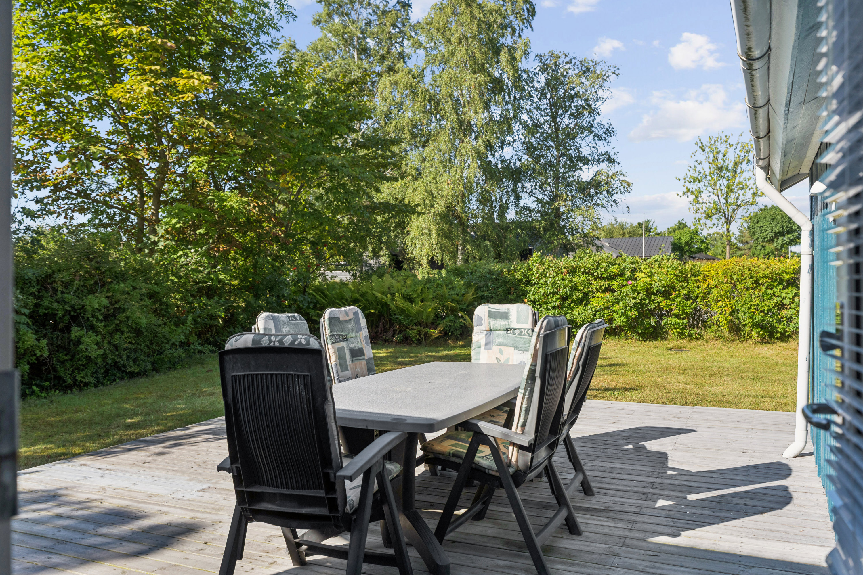 Fremhævet terrasse billede i fuldskærmstilstand. Billede af Pilevej 15, 8500 Grenaa