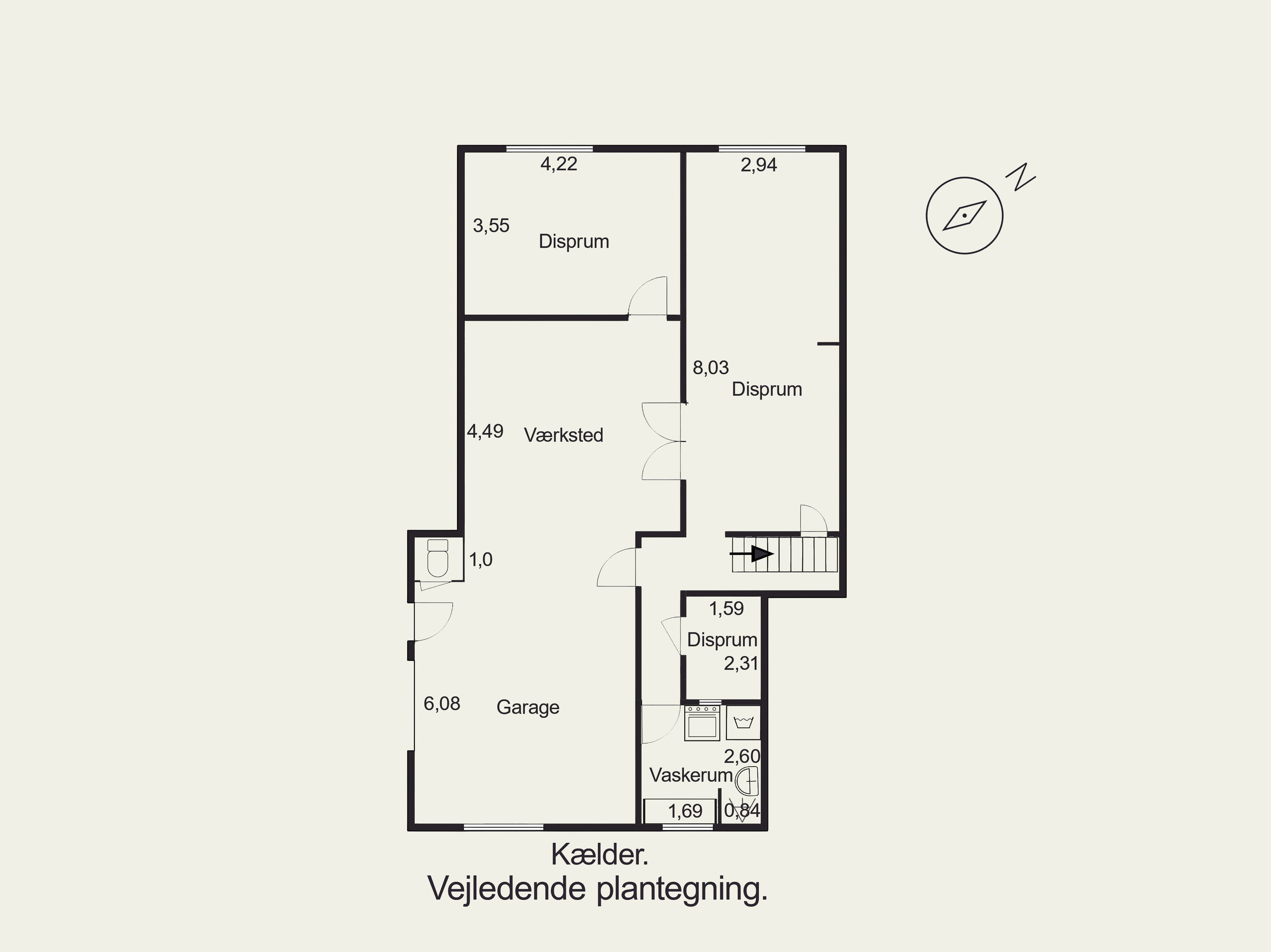 Plantegninger billede af Spangevej 22, 5683 Haarby