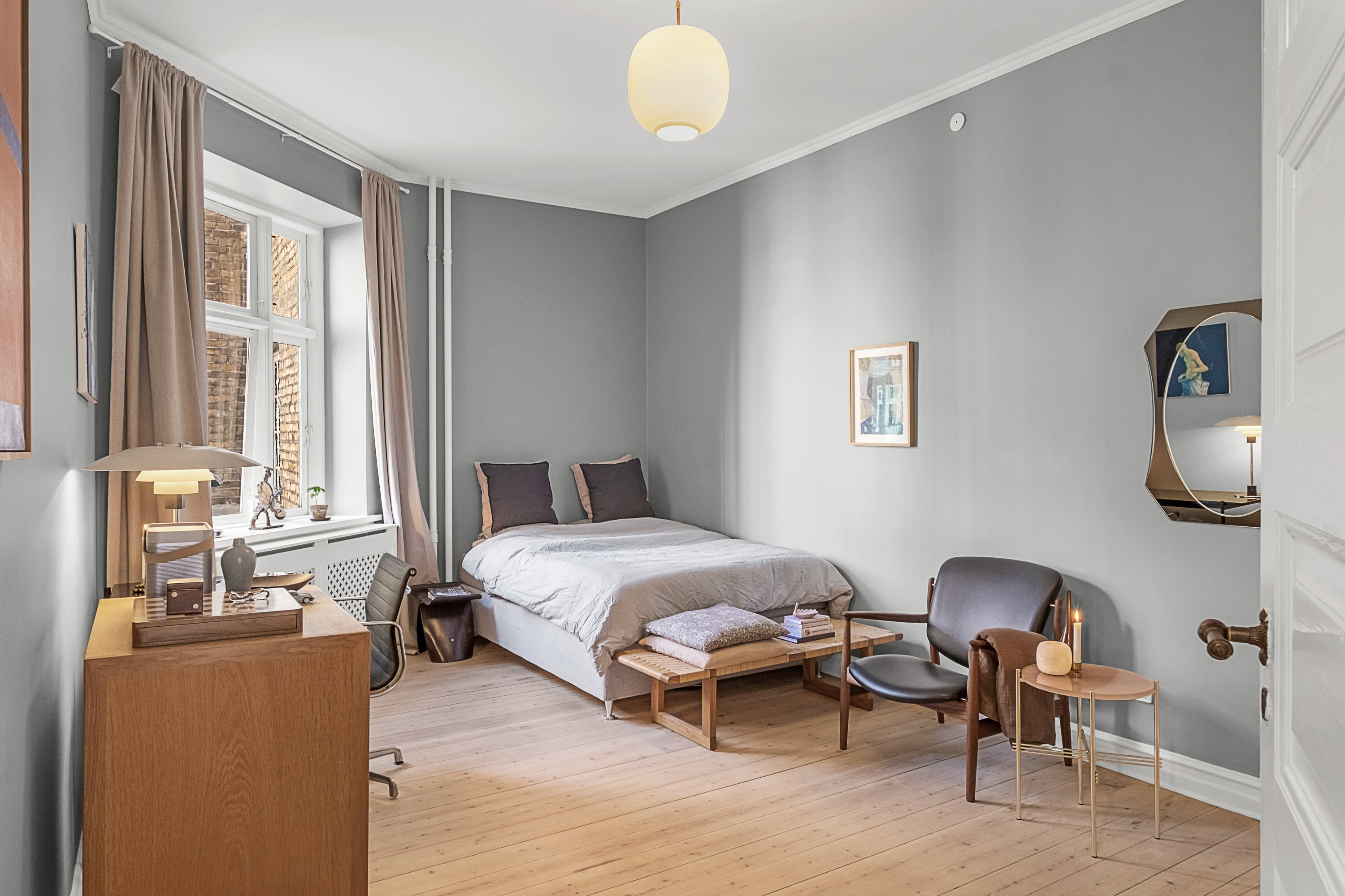Fremhævet soveværelse billede i fuldskærmstilstand. Billede af Mejlgade 78A, 1. th., 8000 Aarhus C