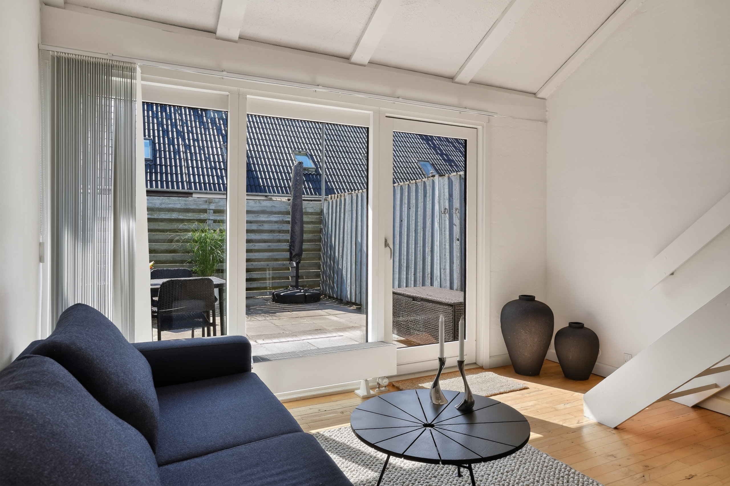Fremhævet stue billede i fuldskærmstilstand. Billede af Hindbærhaven 5, st. 4., 2680 Solrød Strand