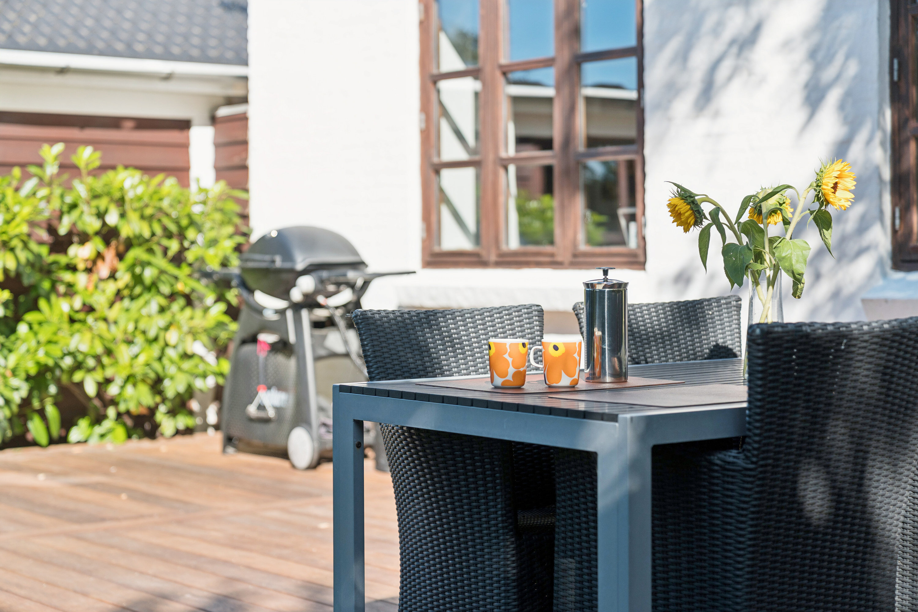 Fremhævet terrasse billede i fuldskærmstilstand. Billede af Rolighedsvej 3, 9800 Hjørring