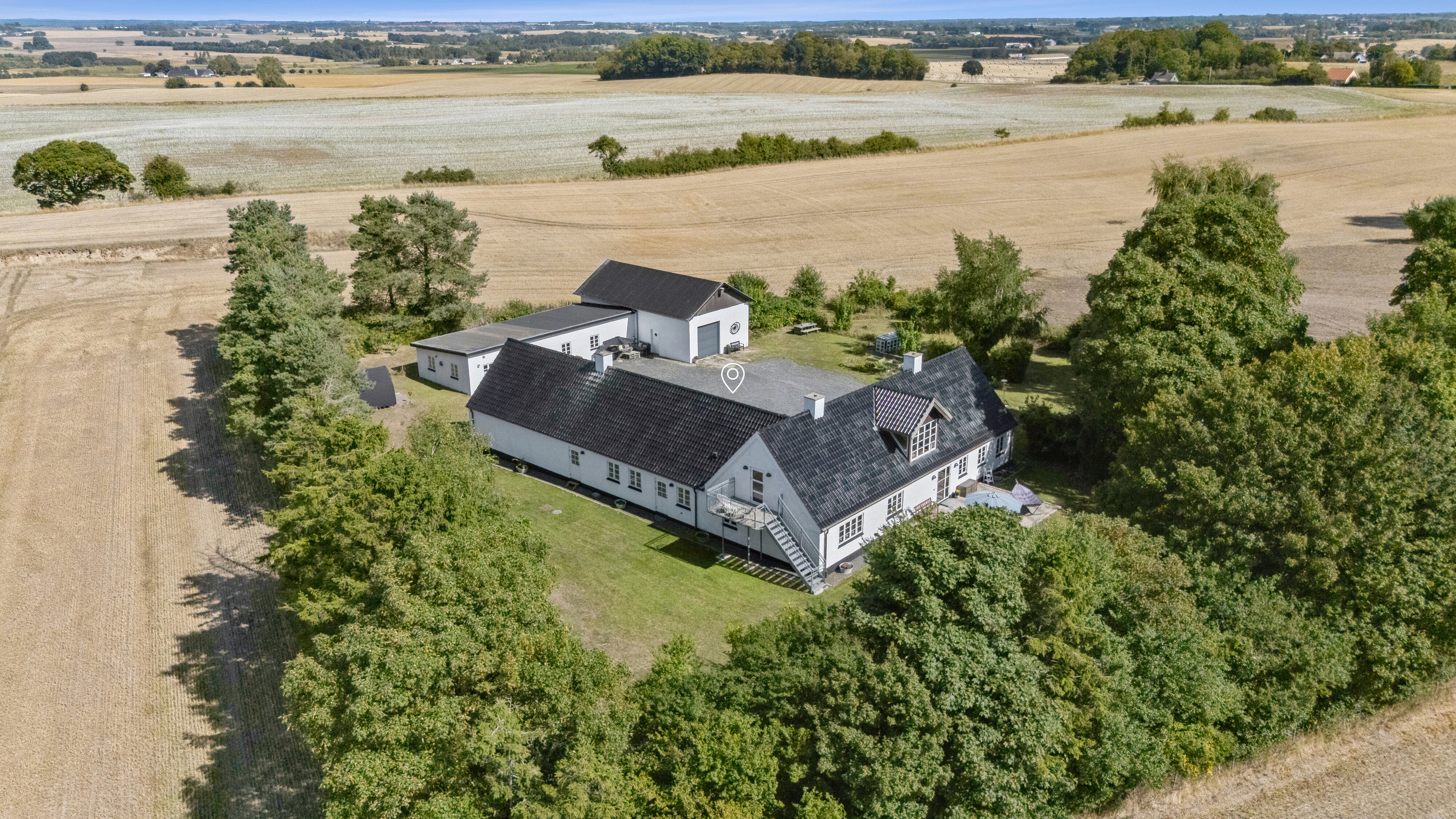 Fremhævet udendørs billede i fuldskærmstilstand. Billede af Bavnevej 8, Tyvelse, 4171 Glumsø